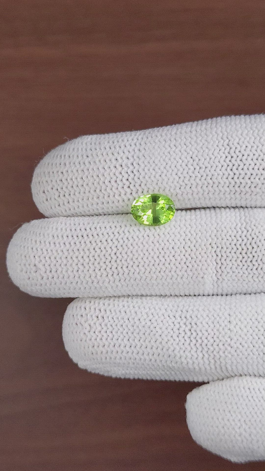 1.83 Ct. Peridot from Tanzania Size Video