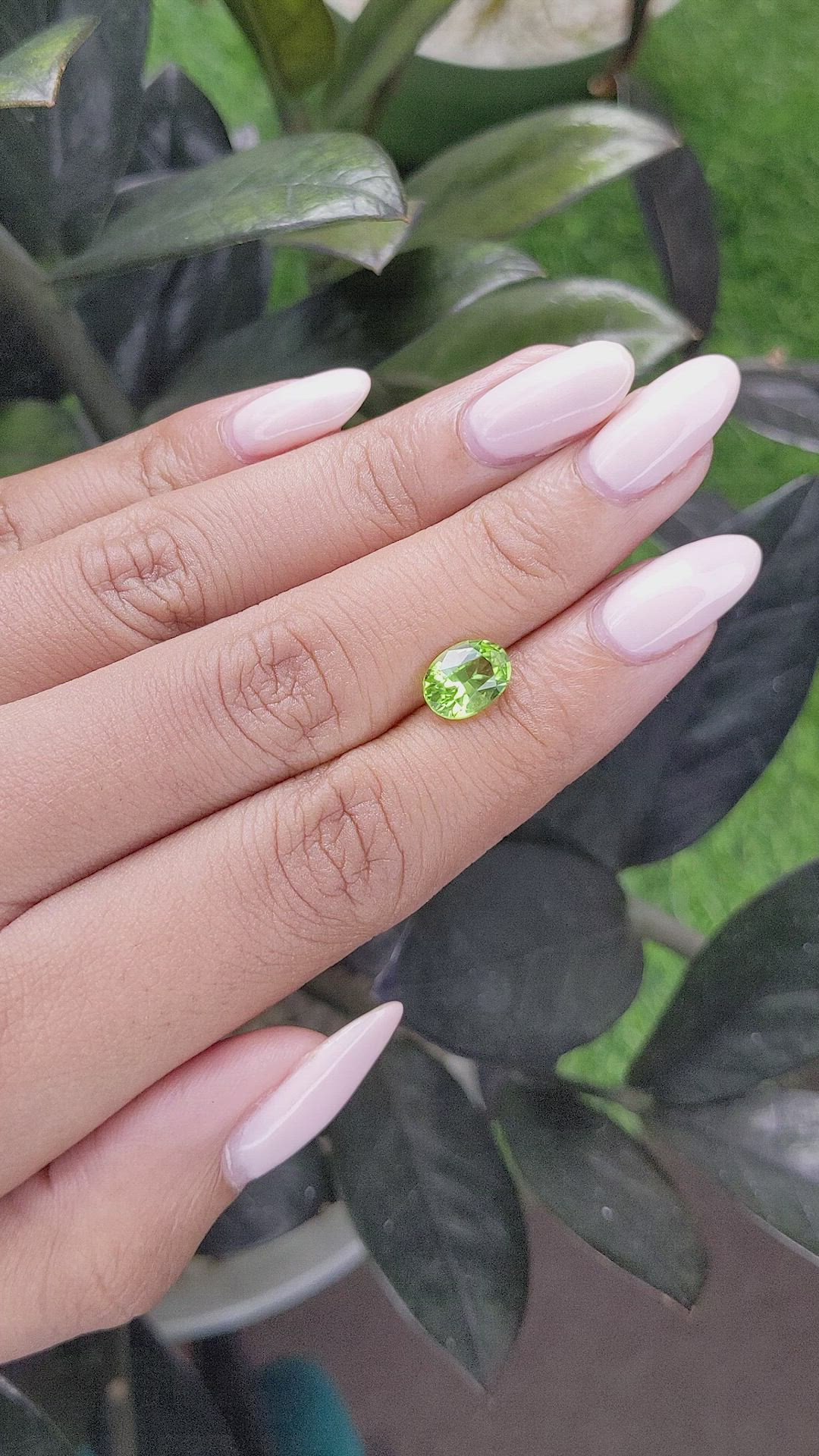 1.83 Ct. Peridot from Tanzania Size Video