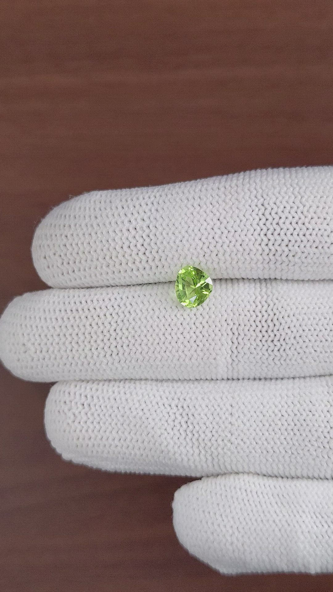 1.19 Ct. Peridot from Tanzania Size Video