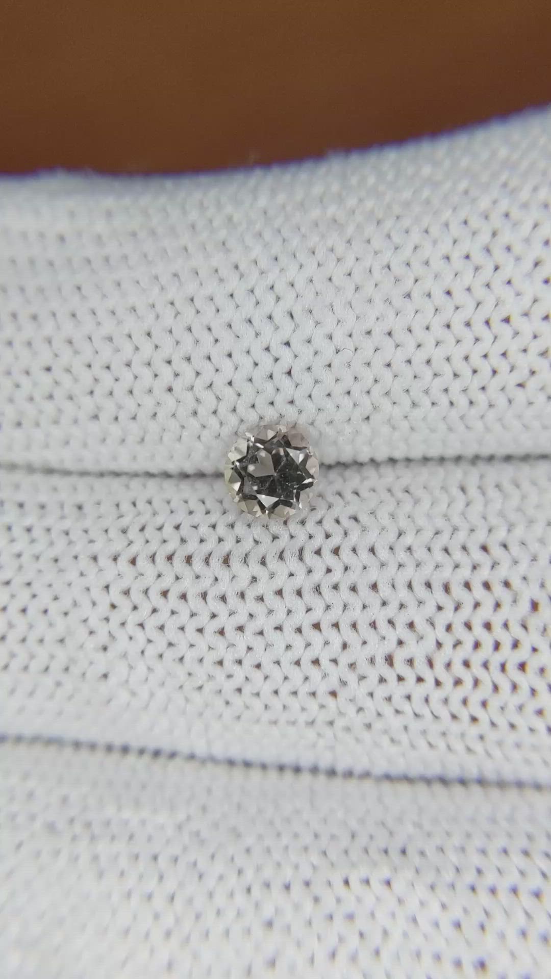 0.56 Ct. Tourmaline from Ceylon (Sri Lanka) Size Video