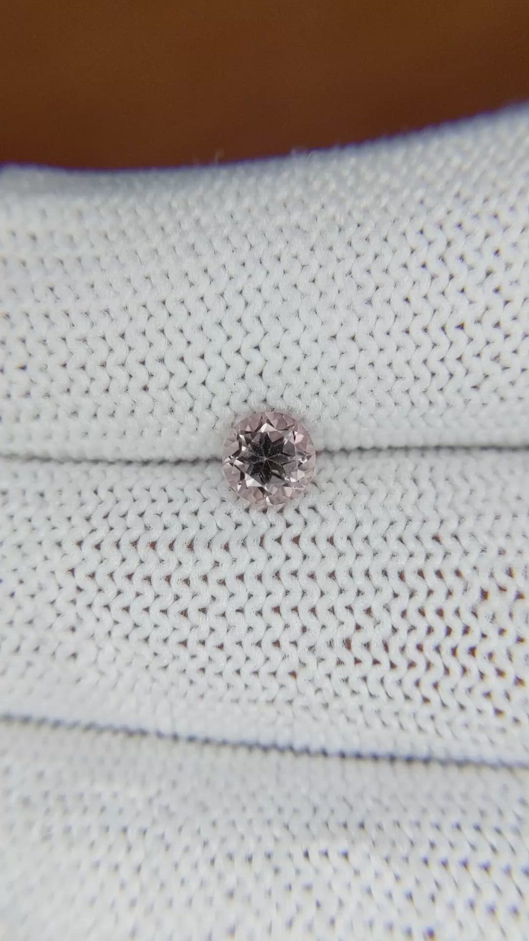 0.61 Ct. Tourmaline from Ceylon (Sri Lanka) Size Video