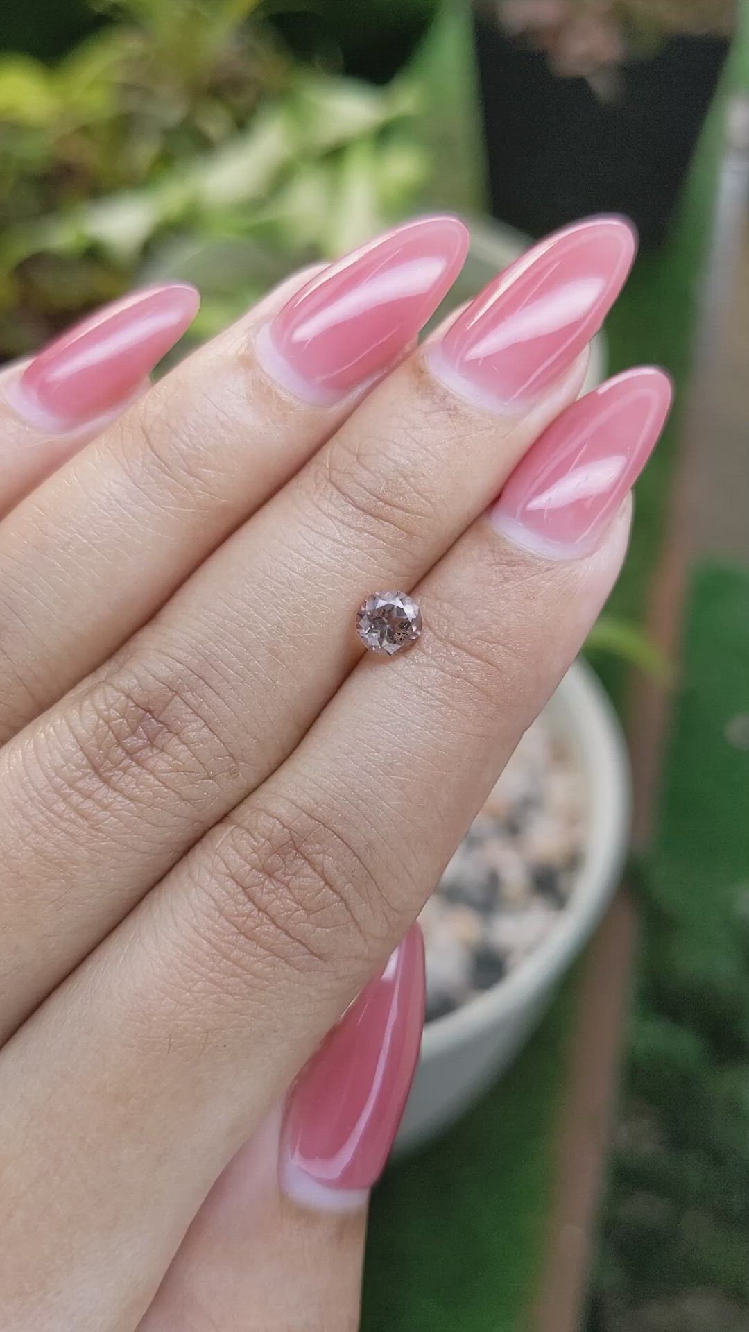0.61 Ct. Tourmaline from Ceylon (Sri Lanka) Size Video