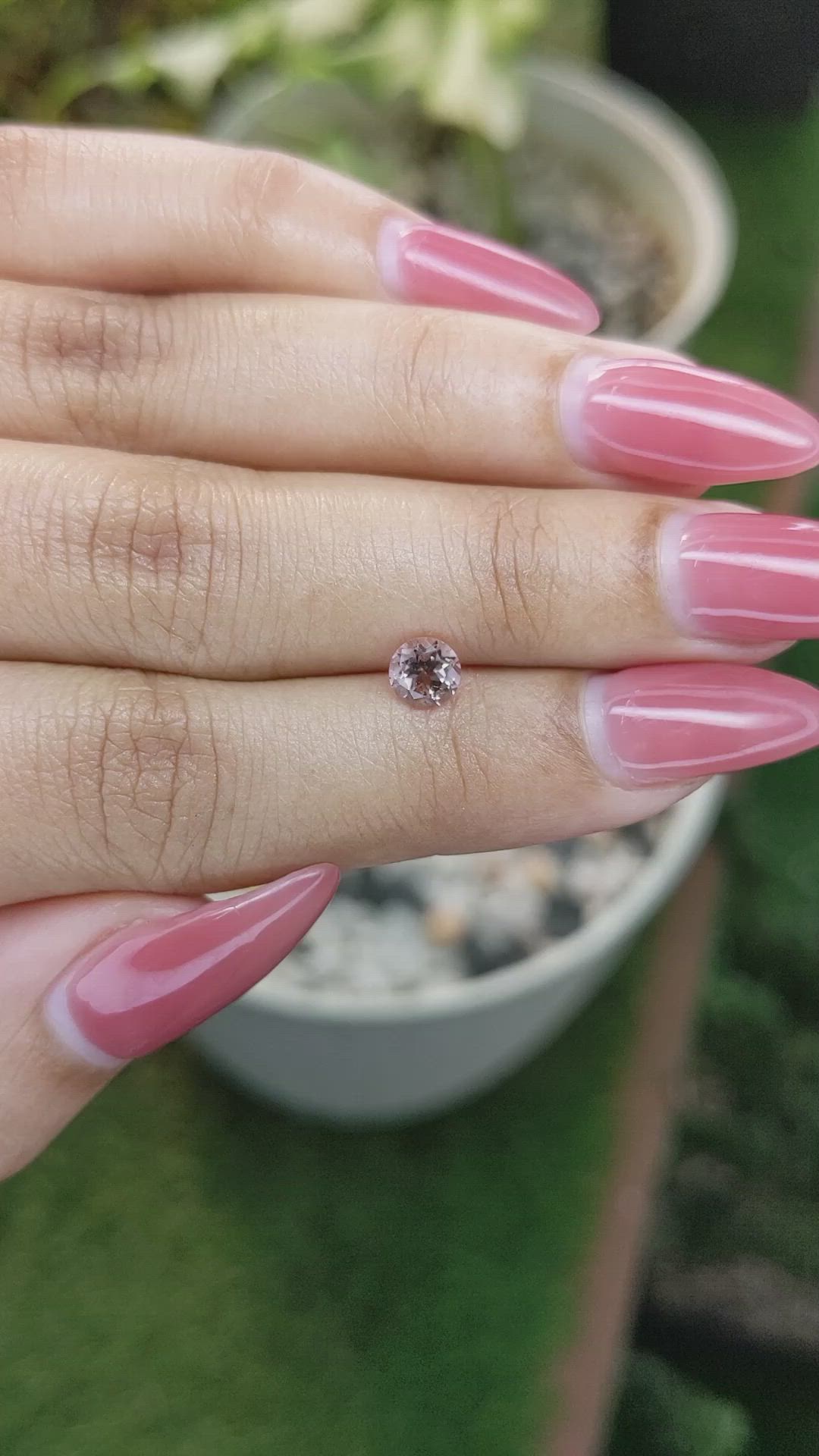 0.61 Ct. Tourmaline from Ceylon (Sri Lanka) Size Video