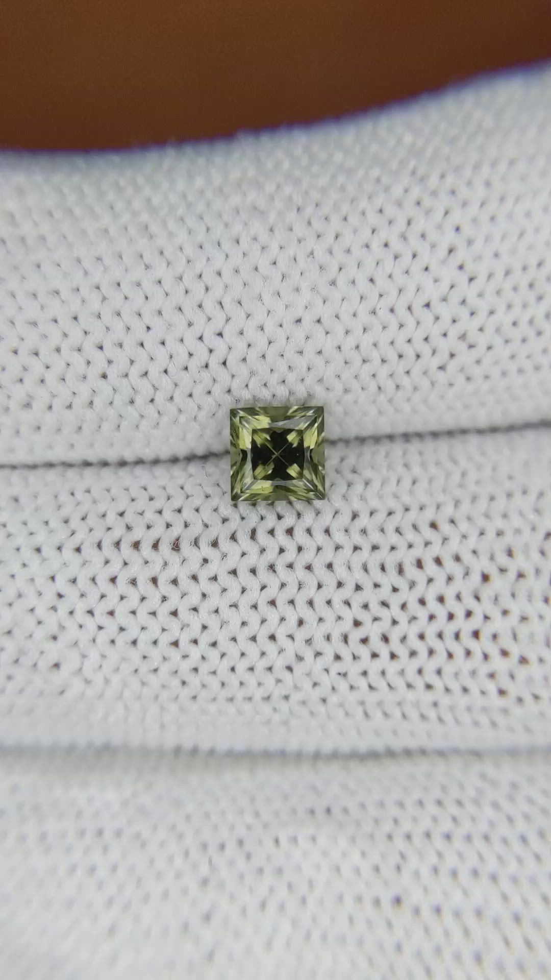 0.76 Ct. Tourmaline from Ceylon (Sri Lanka) Size Video