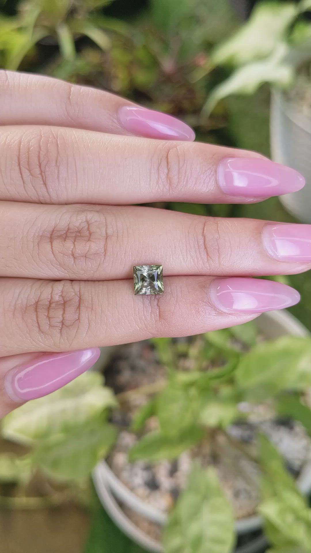 1.18 Ct. Tourmaline from Ceylon (Sri Lanka) Size Video
