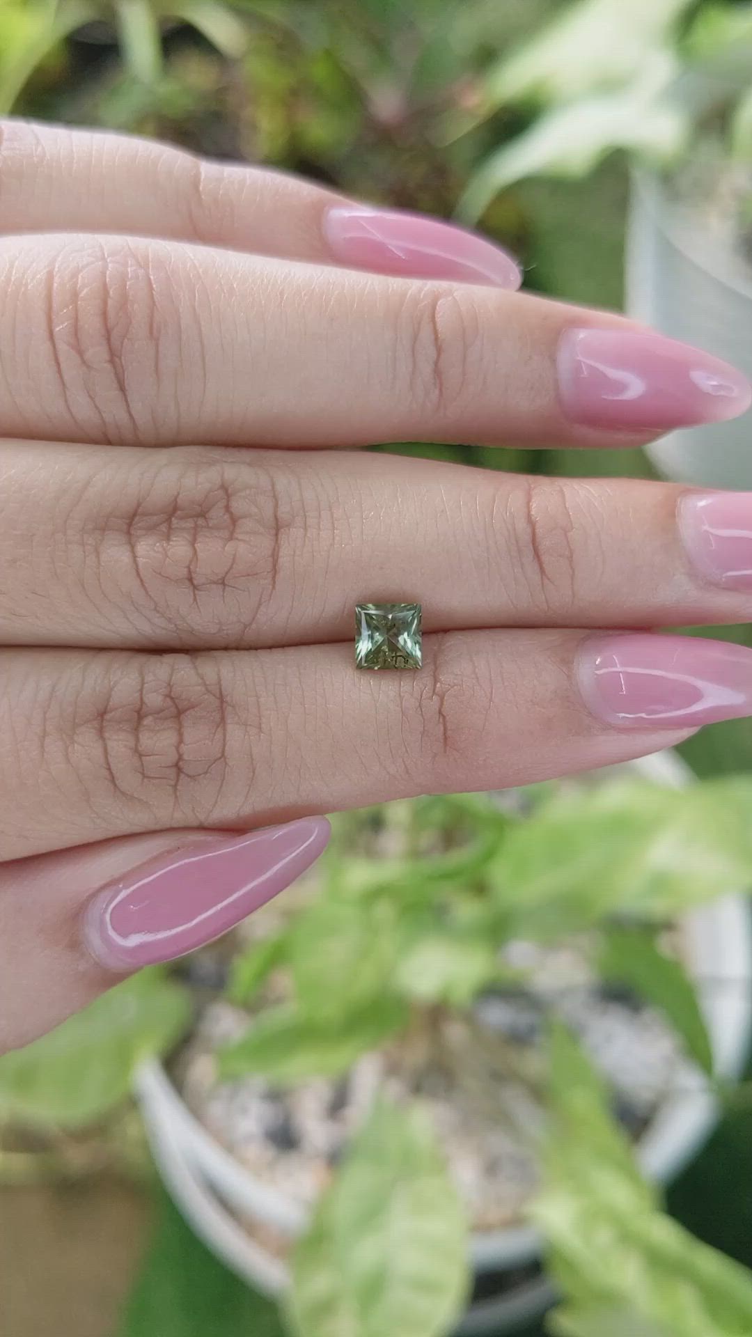 0.78 Ct. Tourmaline from Ceylon (Sri Lanka) Size Video