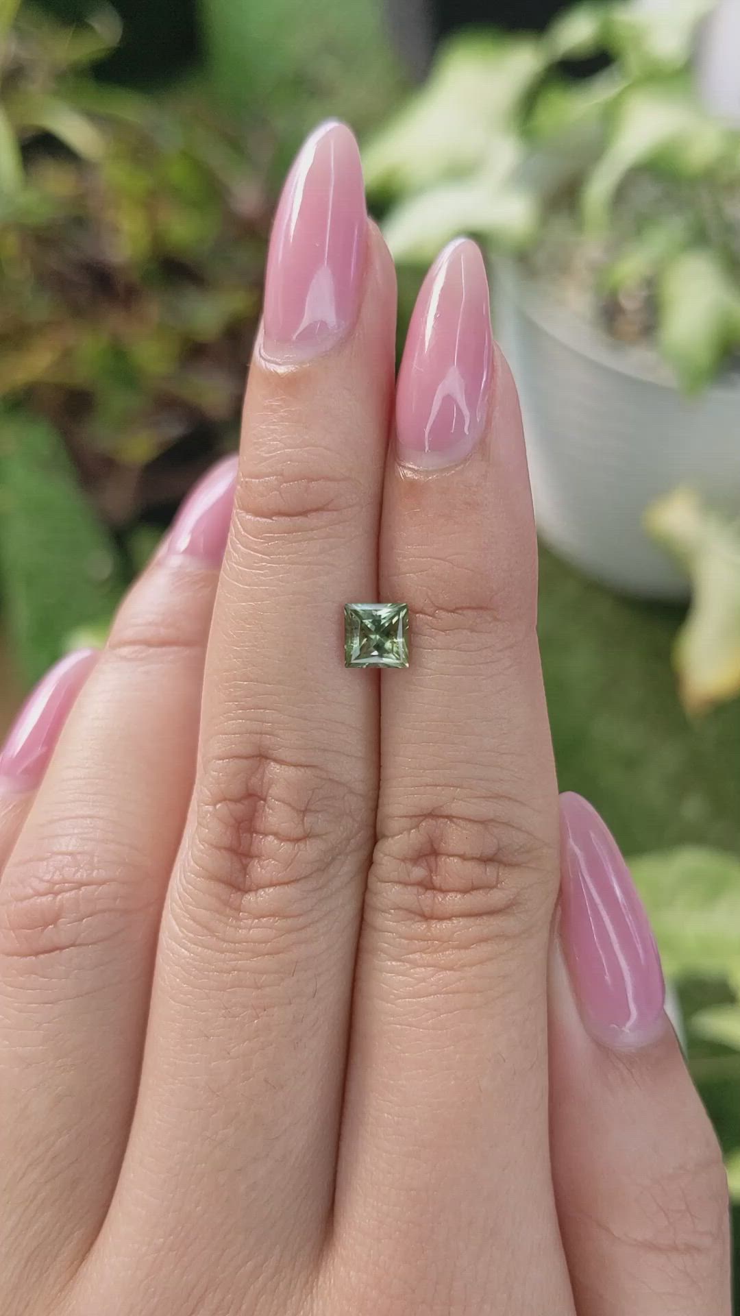 0.78 Ct. Tourmaline from Ceylon (Sri Lanka) Size Video