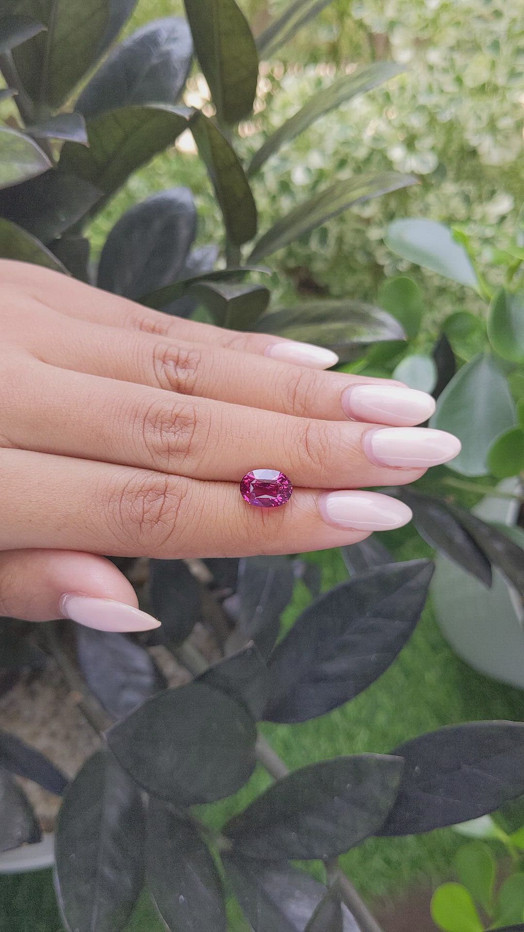 3.30 Ct. Spinel from Tanzania Size Video