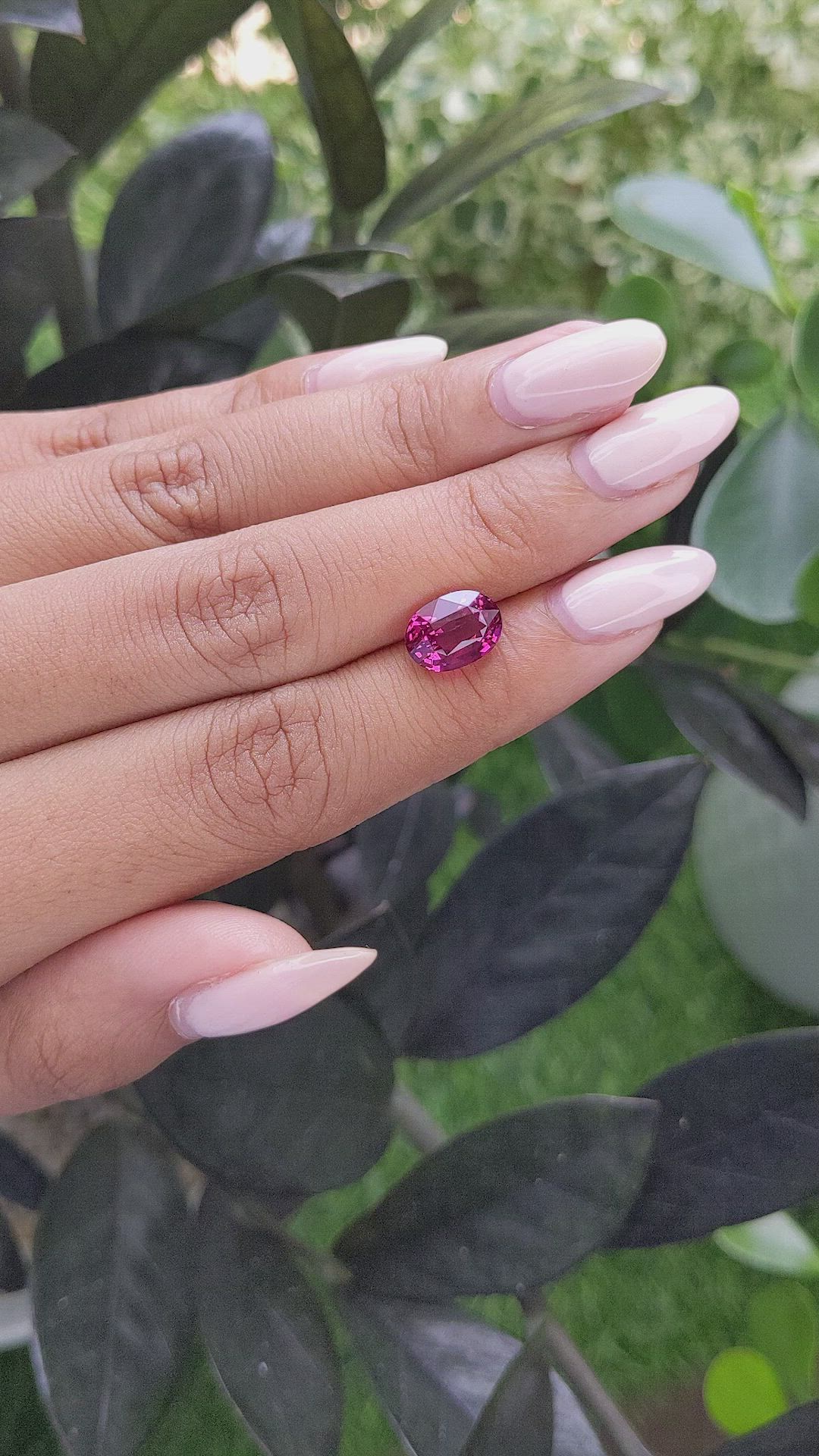 3.30 Ct. Spinel from Tanzania Size Video