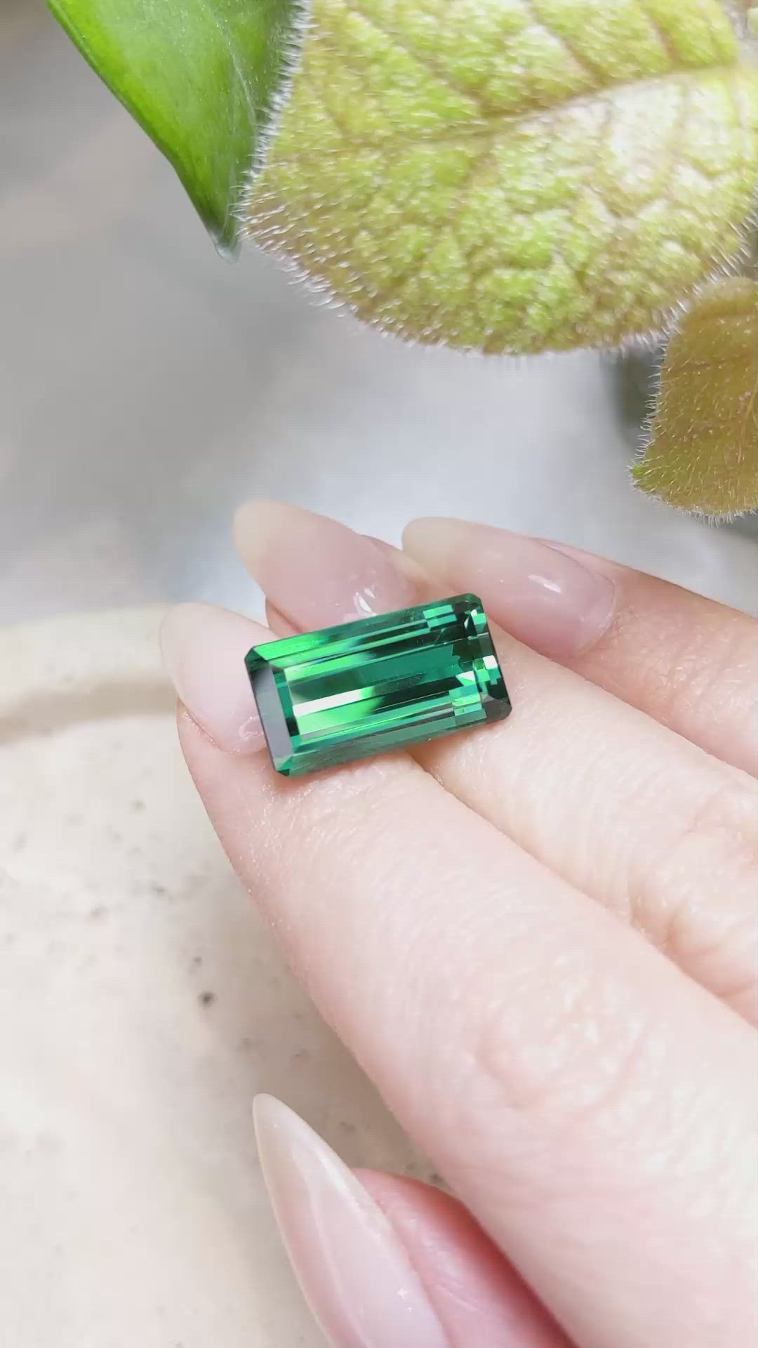 12.13 Ct. Tourmaline from Brazil Size Video