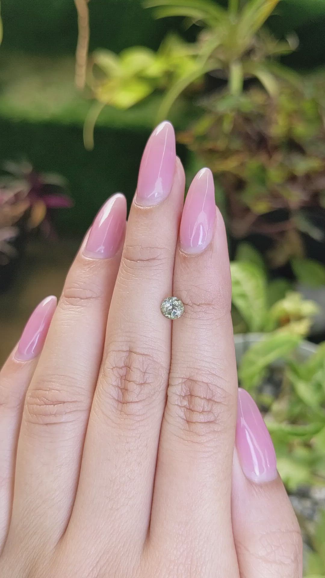 0.55 Ct. Tourmaline from Ceylon (Sri Lanka) Size Video