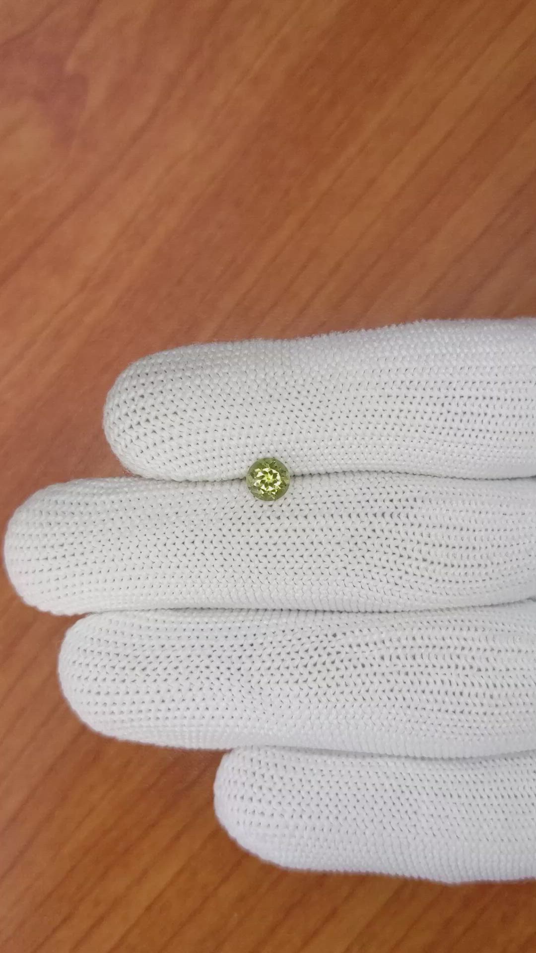 0.53 Ct. Tourmaline from Ceylon (Sri Lanka) Size Video