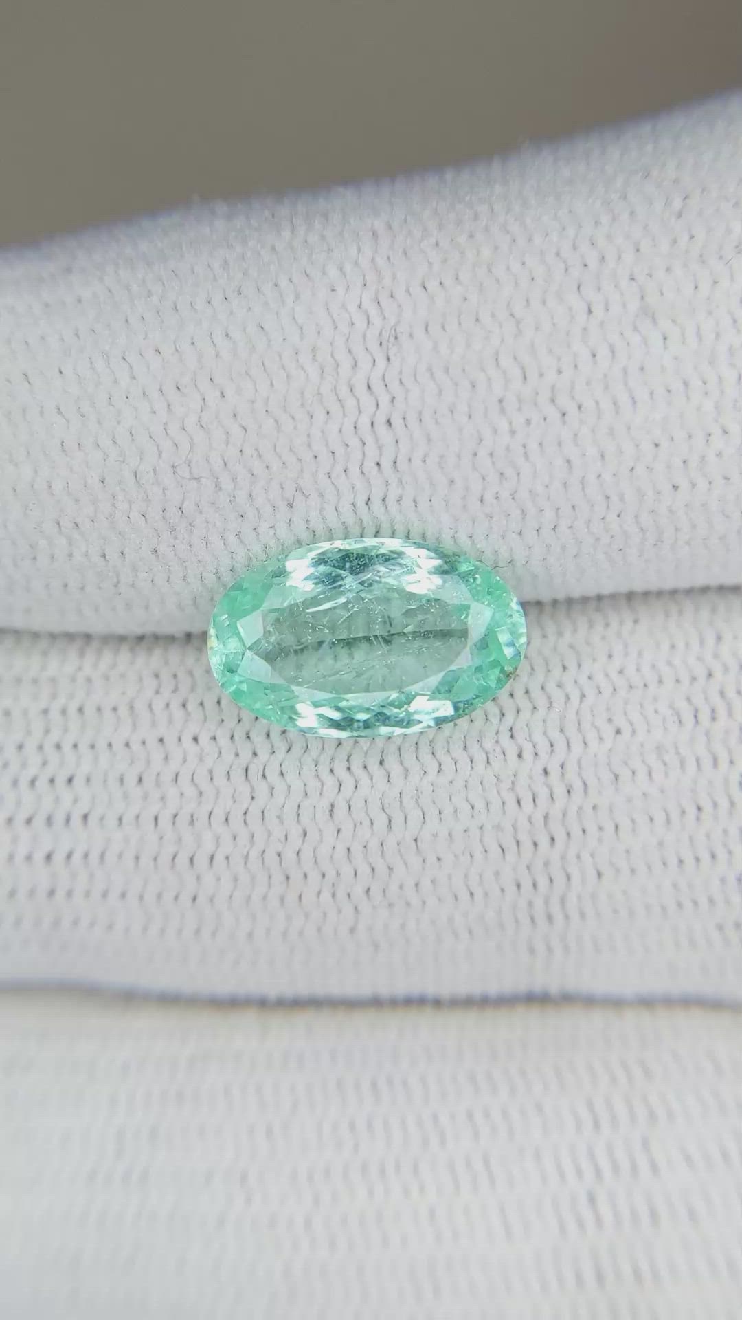 3.39 Ct. Paraiba Tourmaline from Africa Size Video