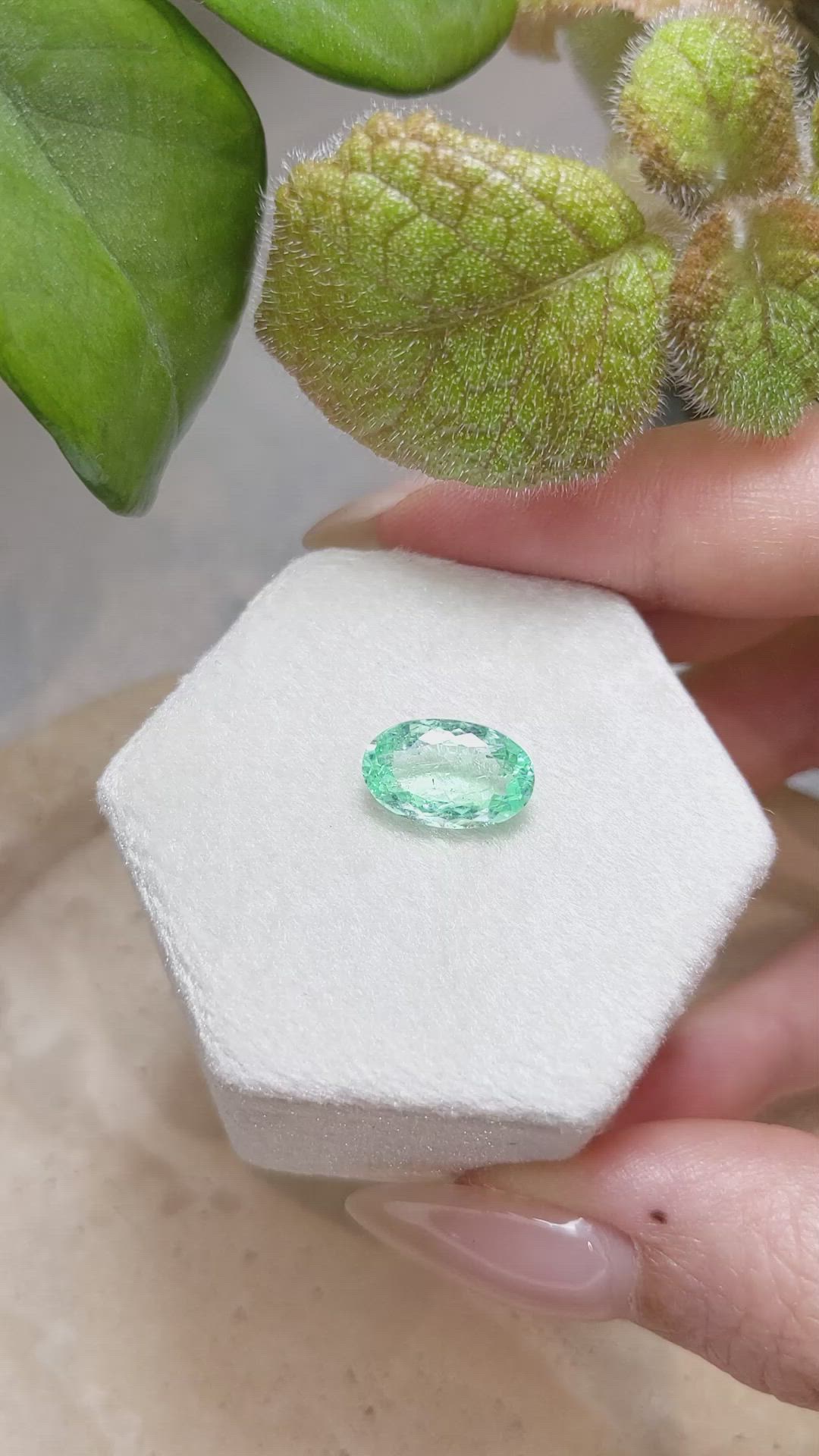 3.39 Ct. Paraiba Tourmaline from Africa Size Video