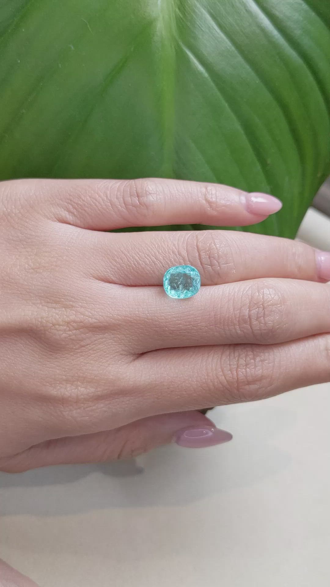 2.30 Ct. Paraiba Tourmaline from Africa Size Video