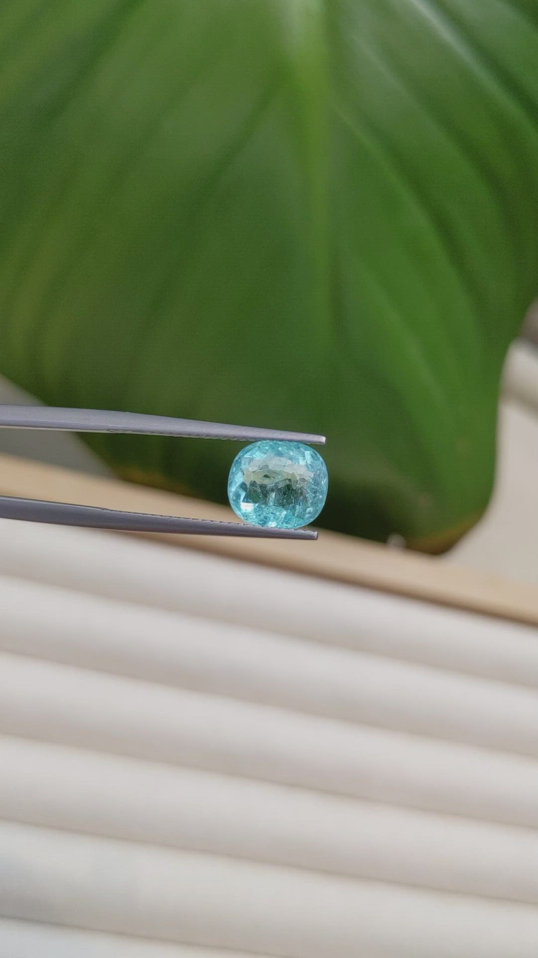 2.30 Ct. Paraiba Tourmaline from Africa Size Video