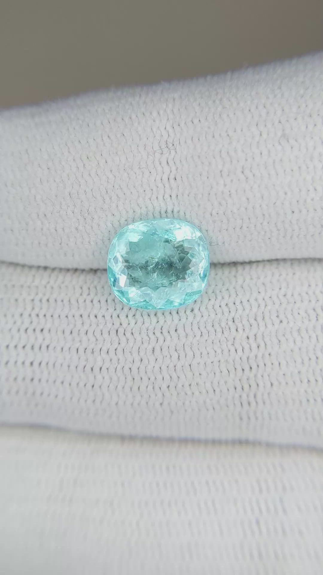 2.30 Ct. Paraiba Tourmaline from Africa Size Video