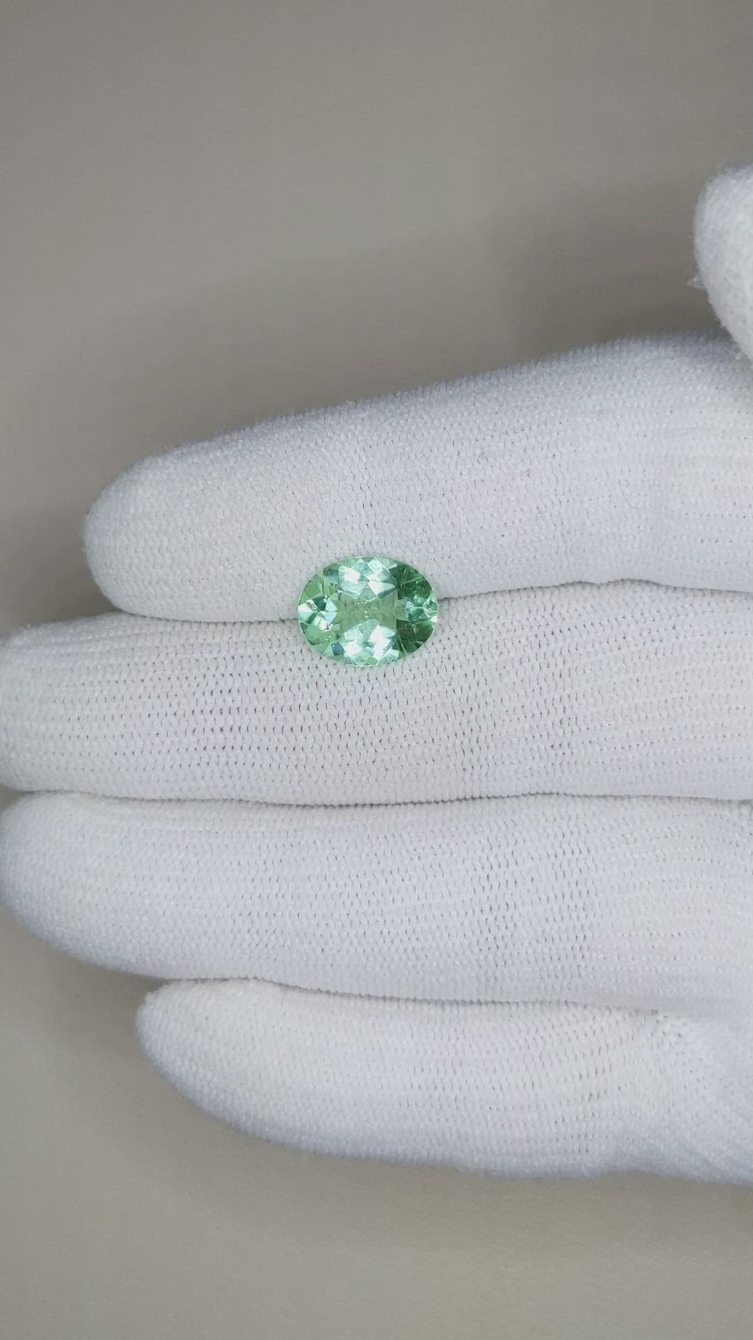 2.91 Ct. Paraiba Tourmaline from Africa Size Video