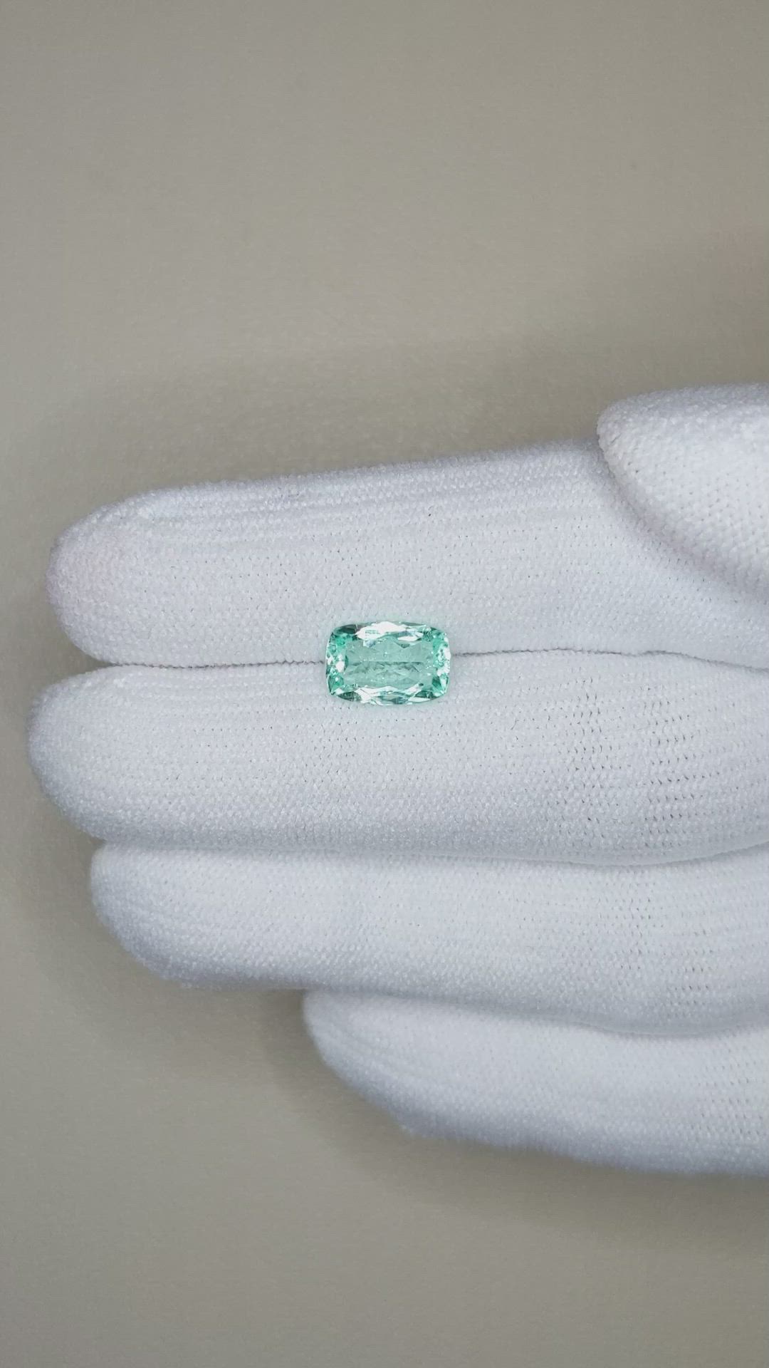 1.52 Ct. Paraiba Tourmaline from Africa Size Video