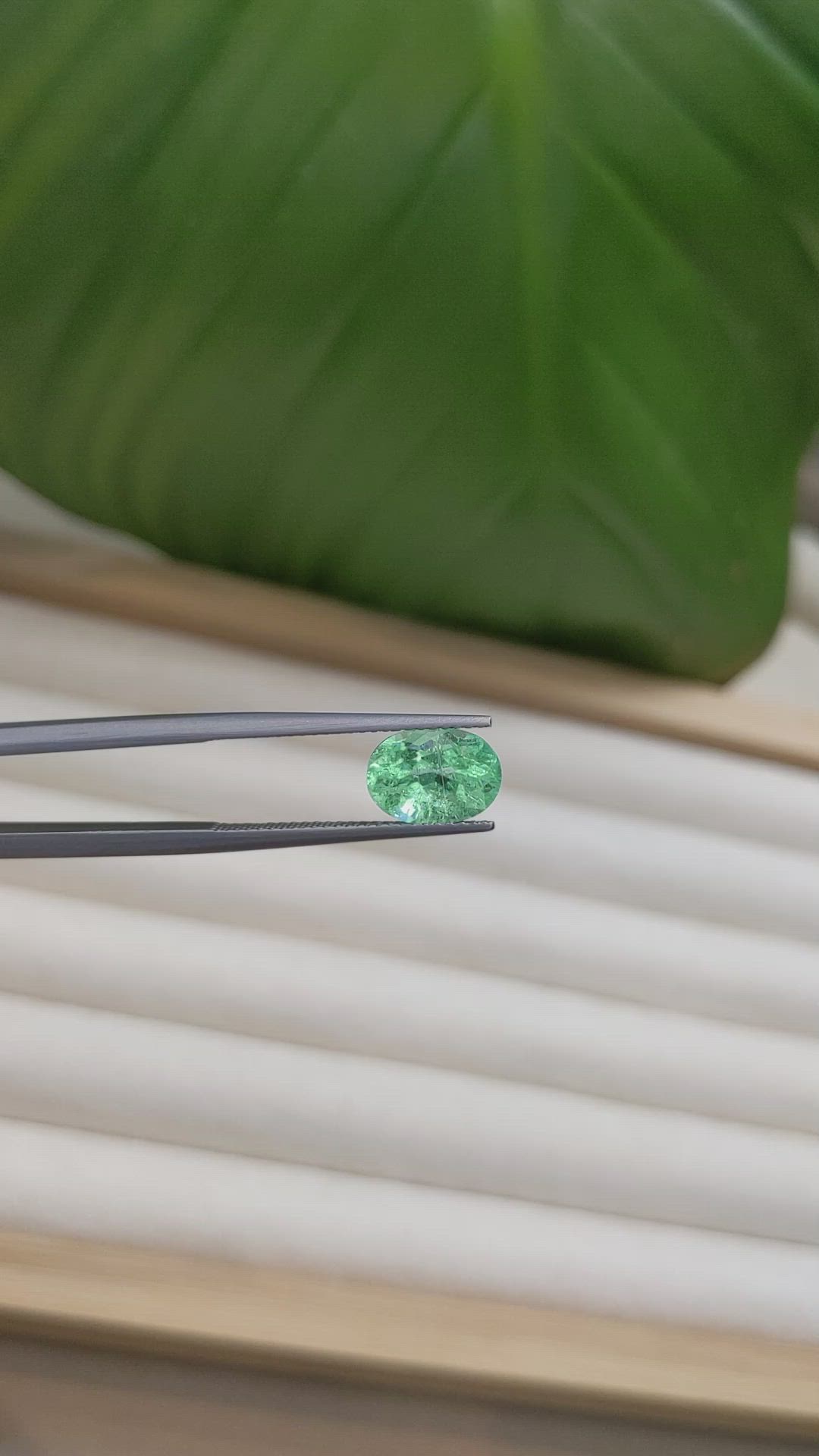 2.41 Ct. Paraiba Tourmaline from Africa Size Video