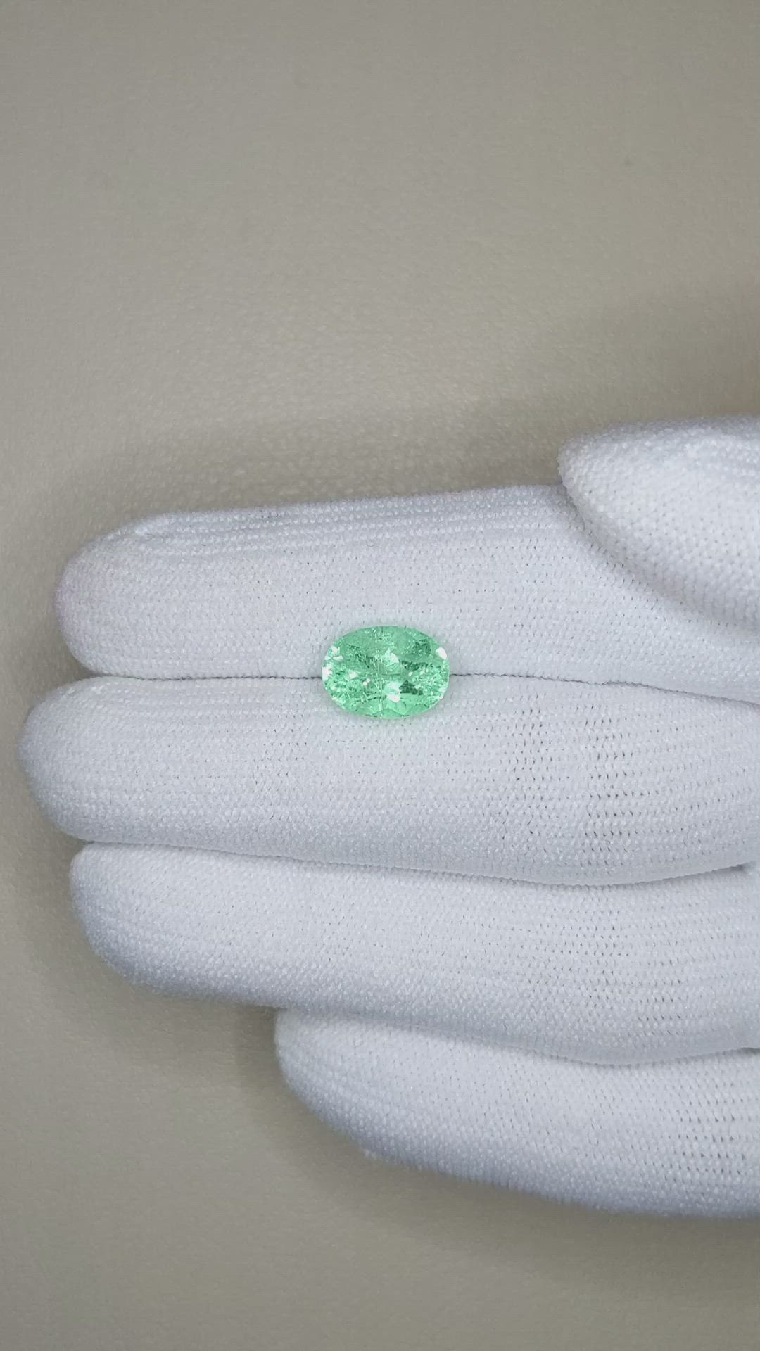 2.41 Ct. Paraiba Tourmaline from Africa Size Video