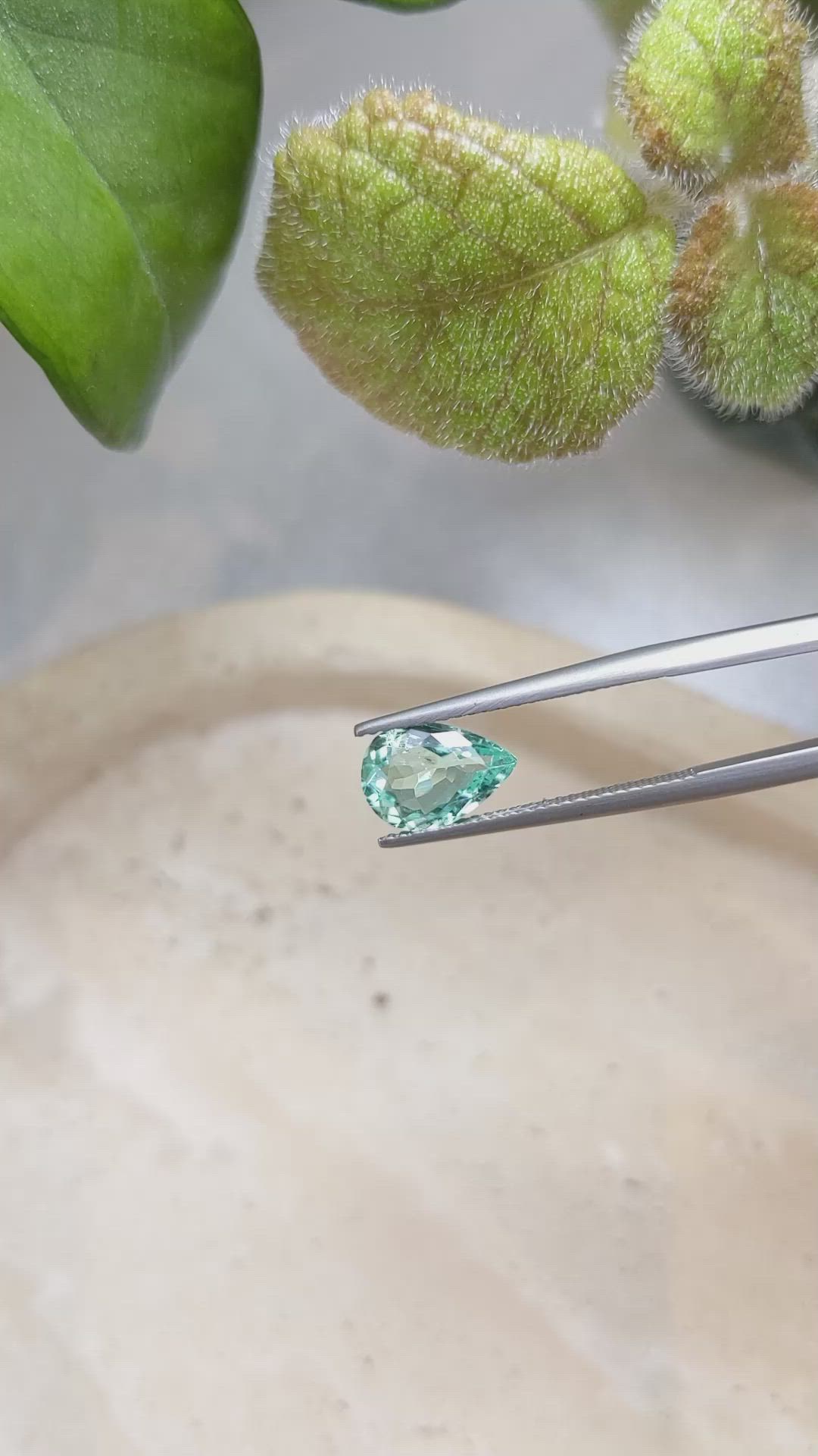 1.76 Ct. Paraiba Tourmaline from Africa Size Video