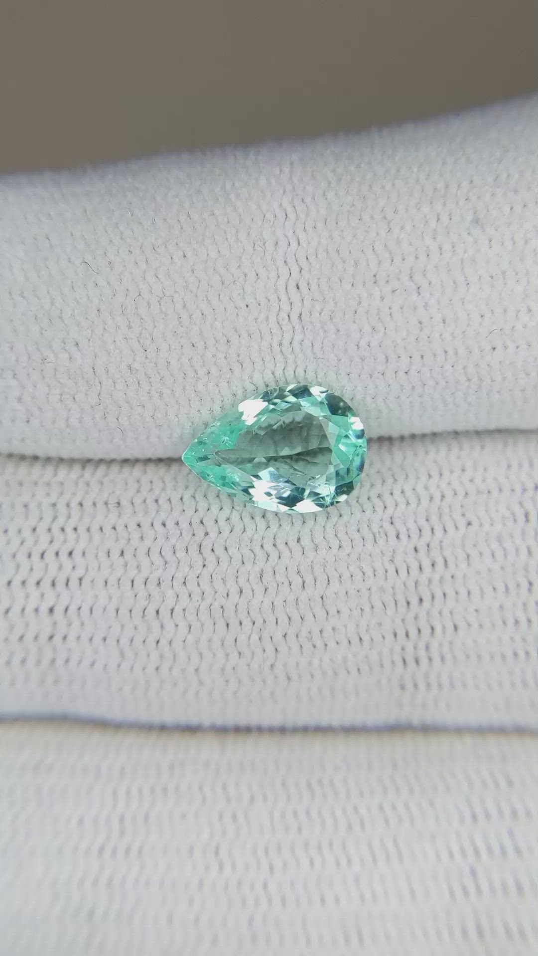 1.76 Ct. Paraiba Tourmaline from Africa Size Video