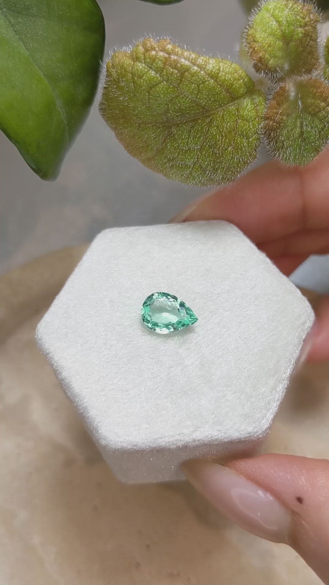 1.76 Ct. Paraiba Tourmaline from Africa Size Video