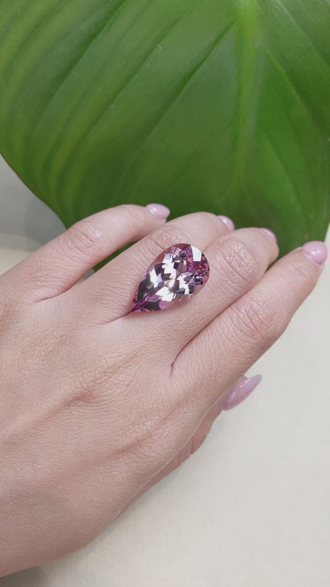 18.46 Ct. Tourmaline from Brazil Size Video