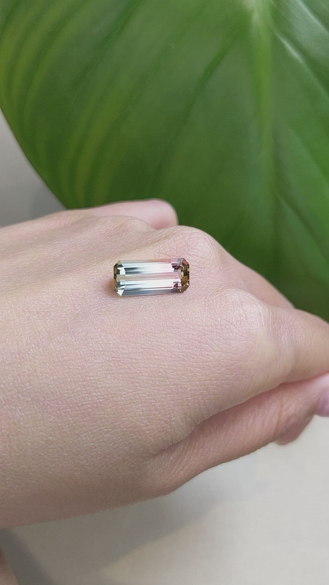 4.68 Ct. Tourmaline from Brazil Size Video