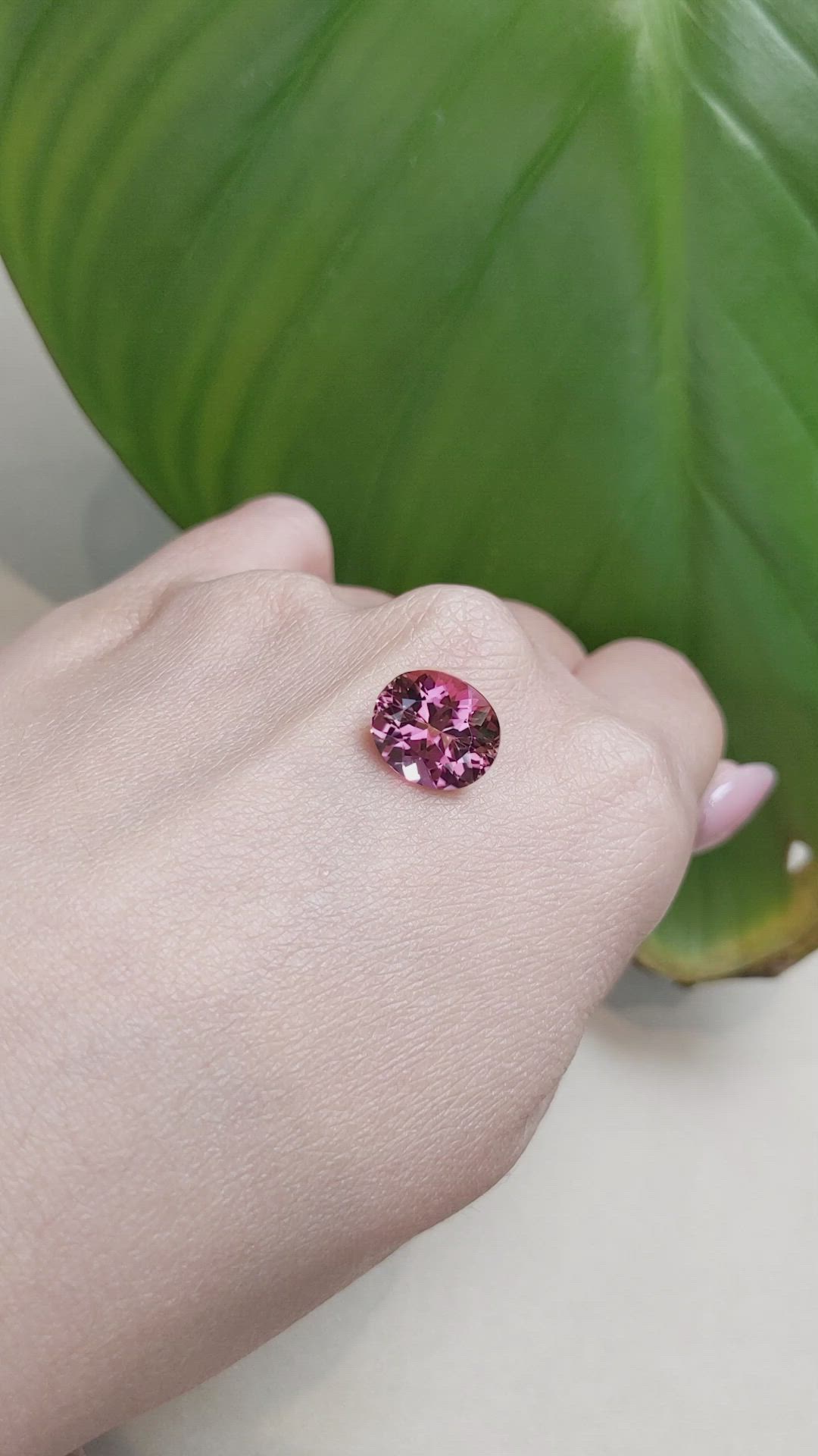 4.56 Ct. Tourmaline from Brazil Size Video