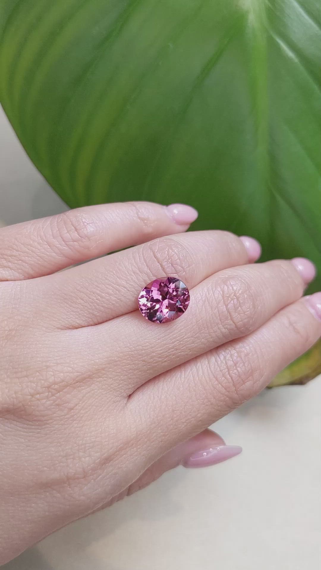 4.56 Ct. Tourmaline from Brazil Size Video