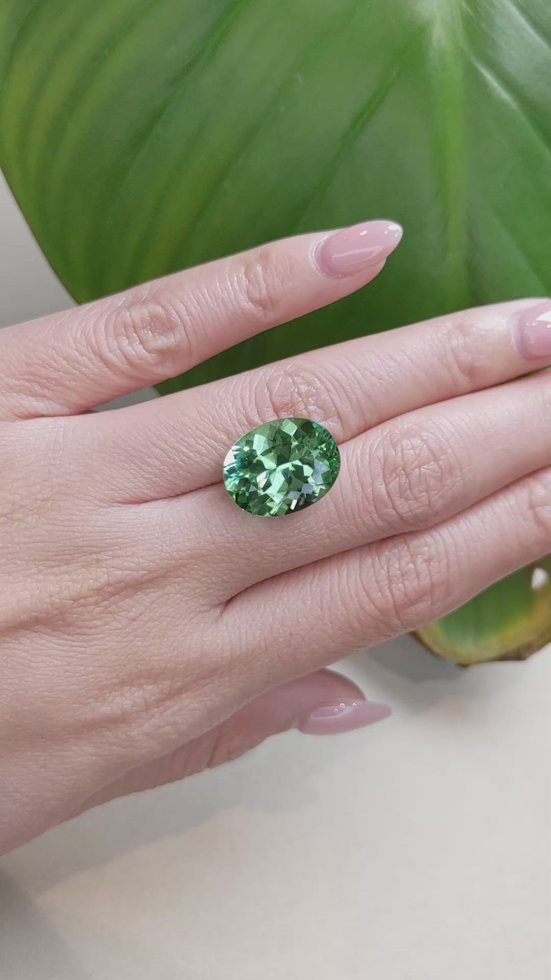 11.21 Ct. Tourmaline from Brazil Size Video