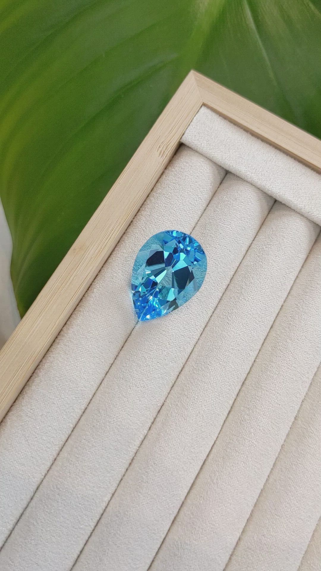 34.21 Ct. Topaz from Brazil Size Video