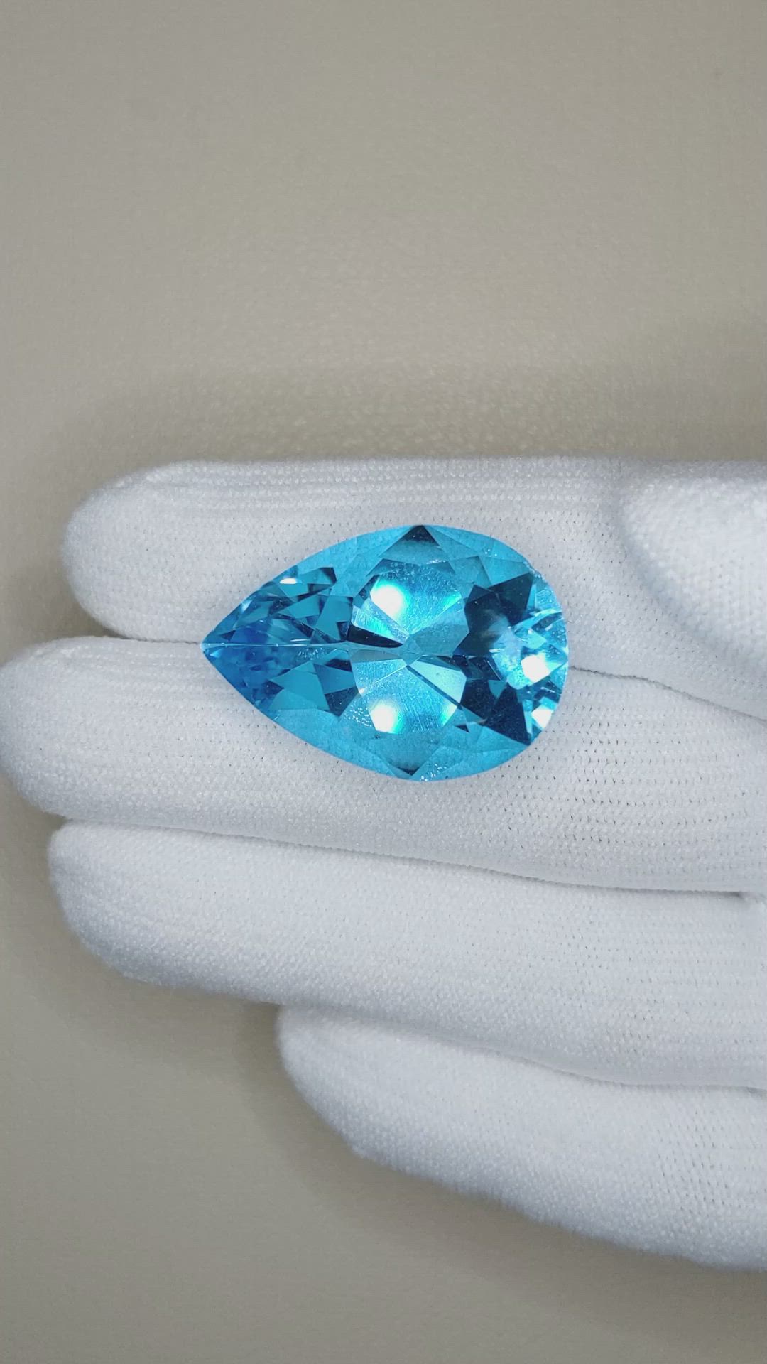 34.21 Ct. Topaz from Brazil Size Video