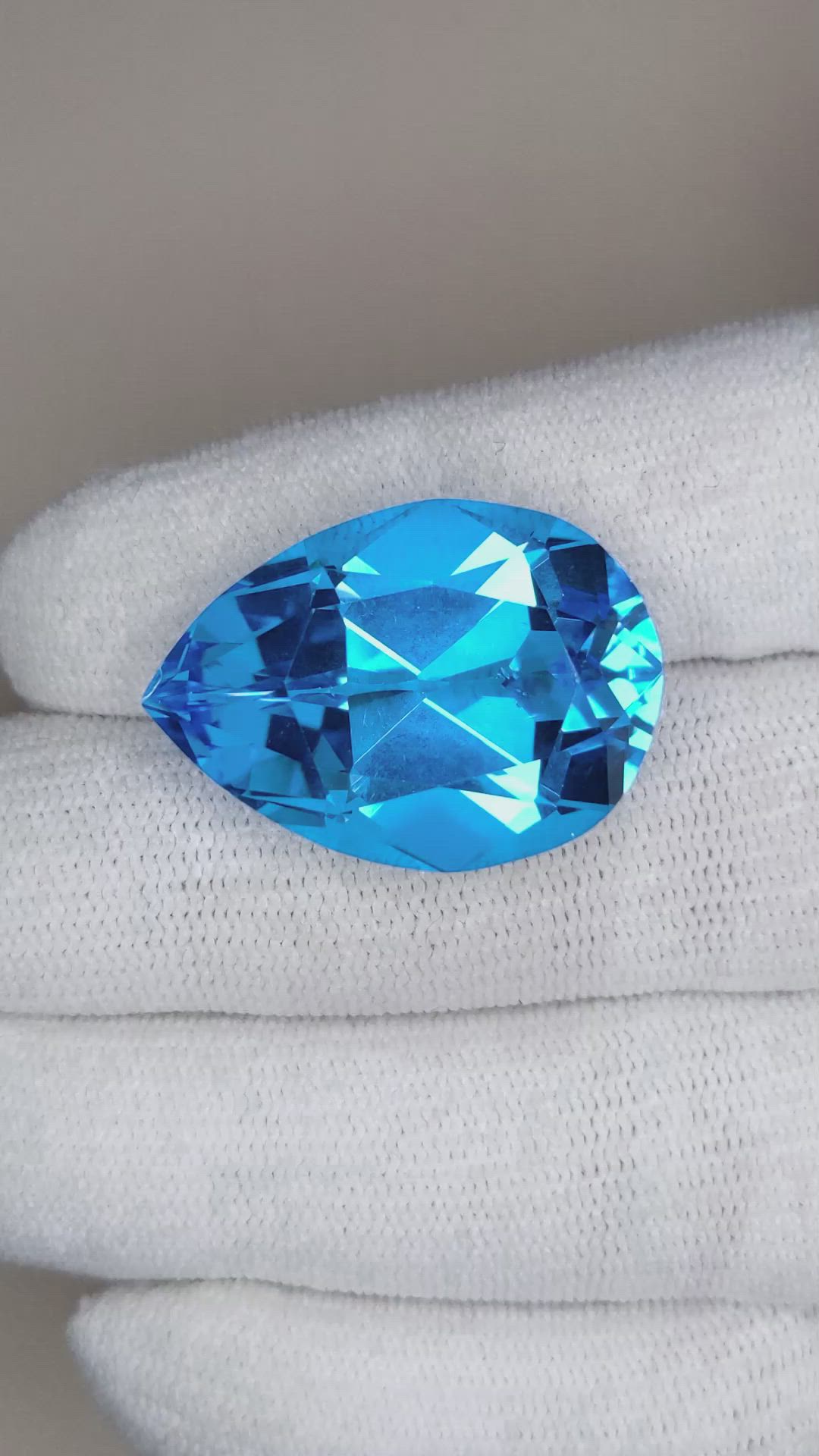40.48 Ct. Topaz from Brazil Size Video
