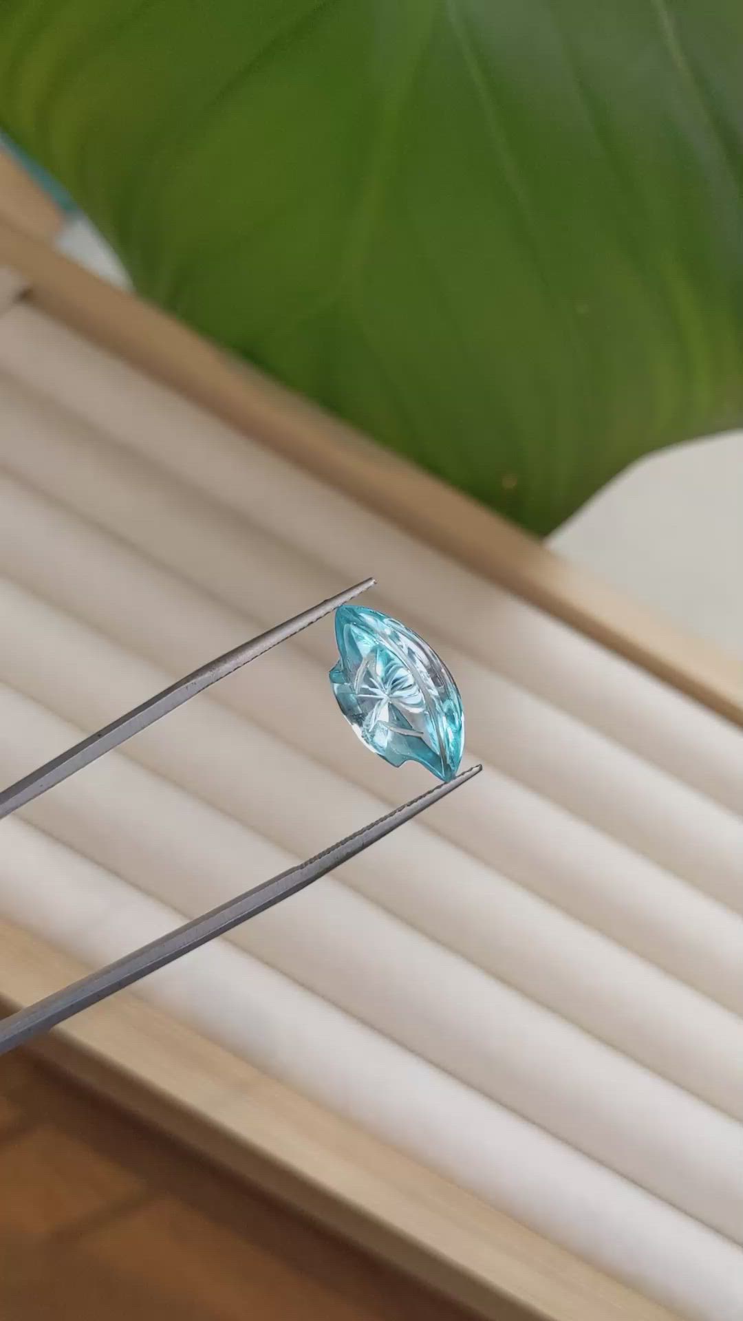 7.24 Ct. Topaz from Brazil Size Video
