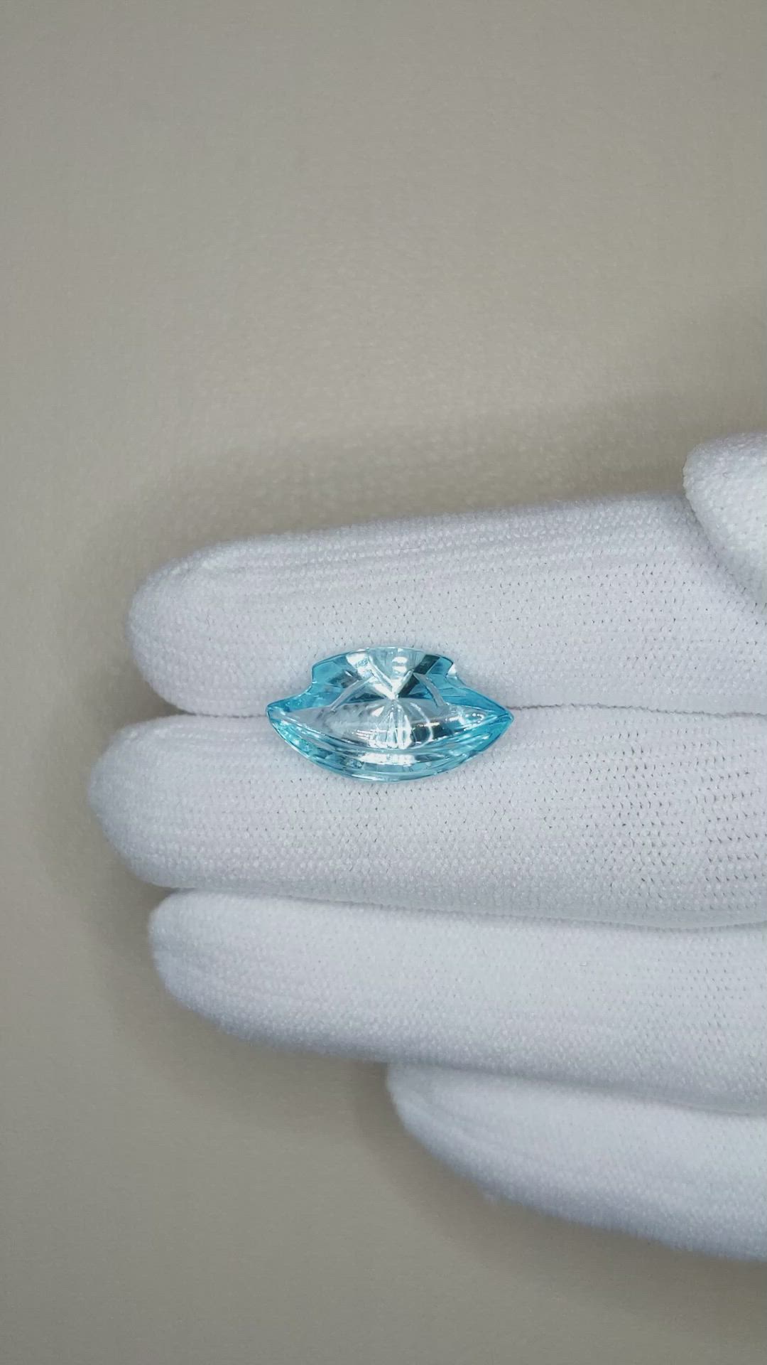 7.24 Ct. Topaz from Brazil Size Video