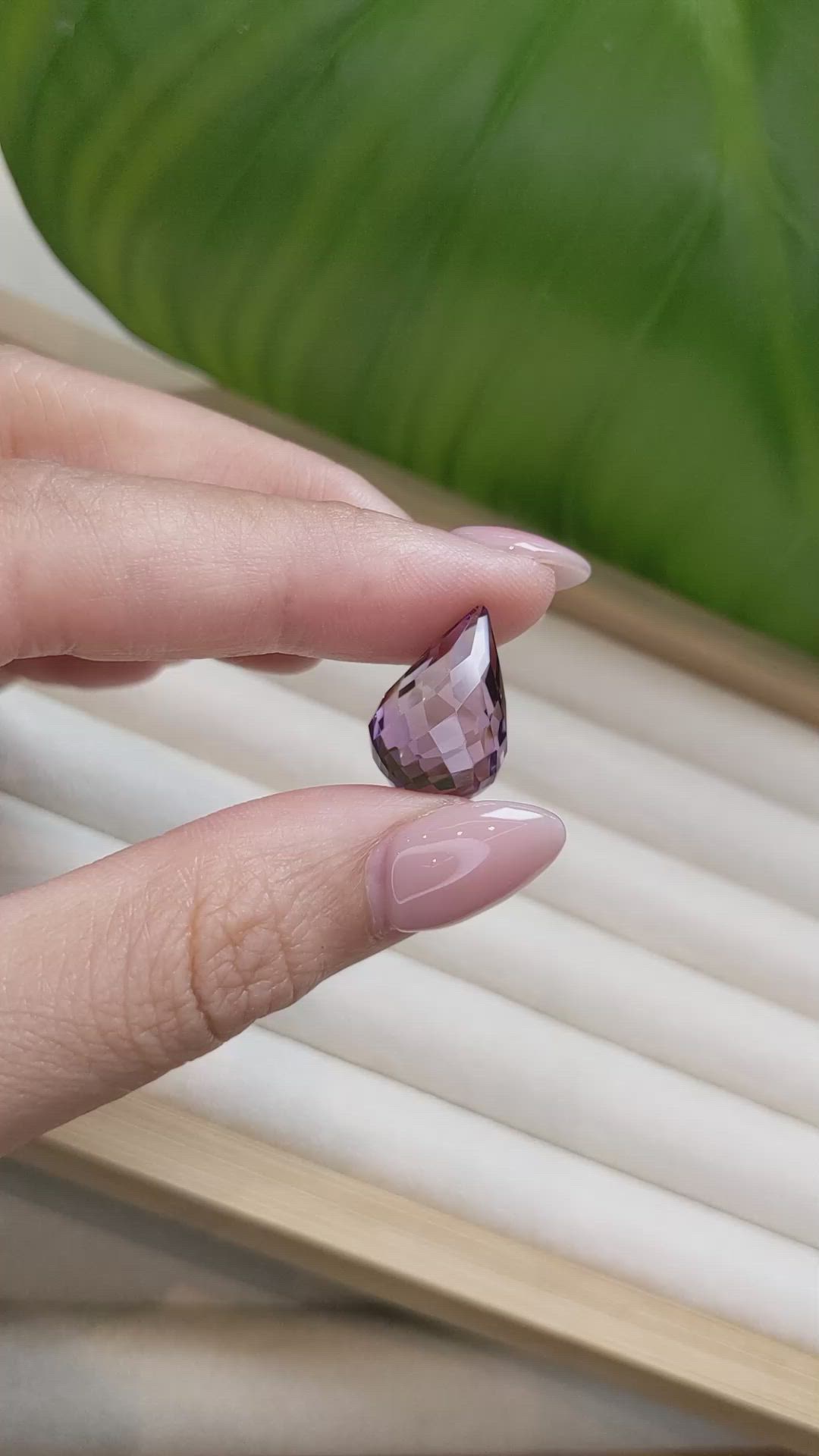 14.28 Ct. Amethyst from Brazil Size Video
