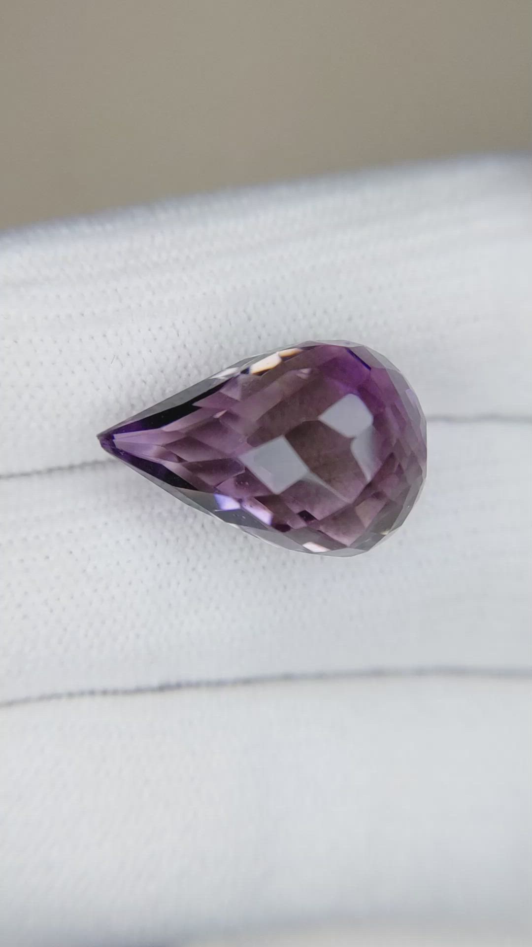 14.28 Ct. Amethyst from Brazil Size Video