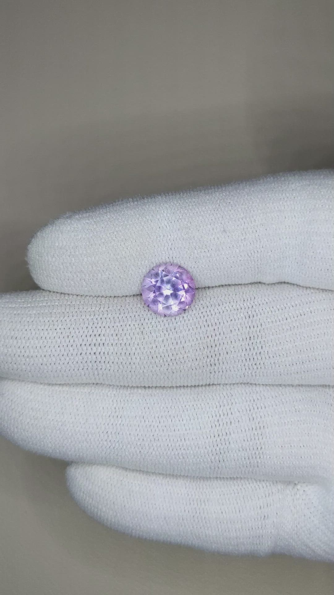 2.30 Ct. Amethyst from Brazil Size Video