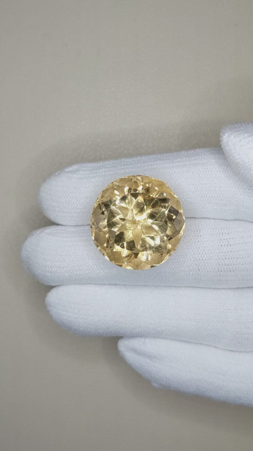 27.94 Ct. Citrine from Brazil Size Video