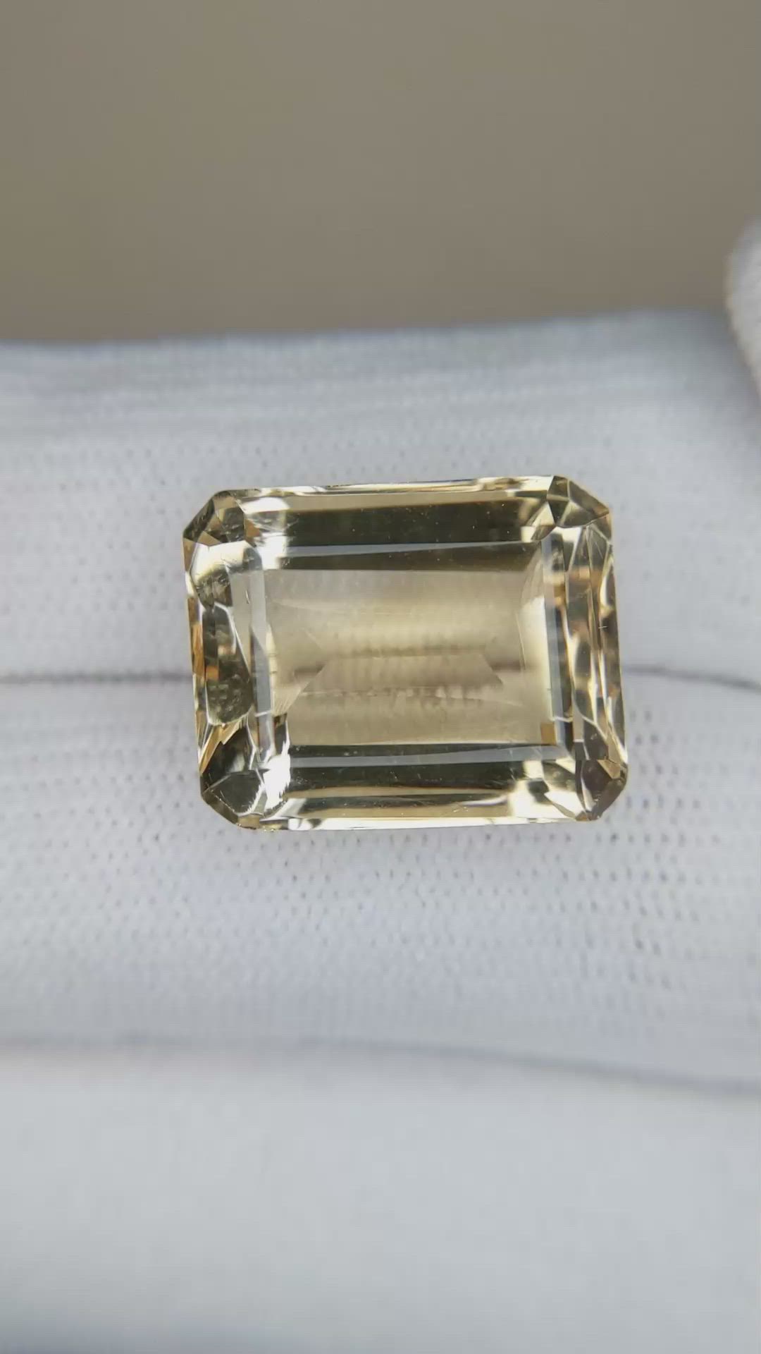14.49 Ct. Citrine from Brazil Size Video