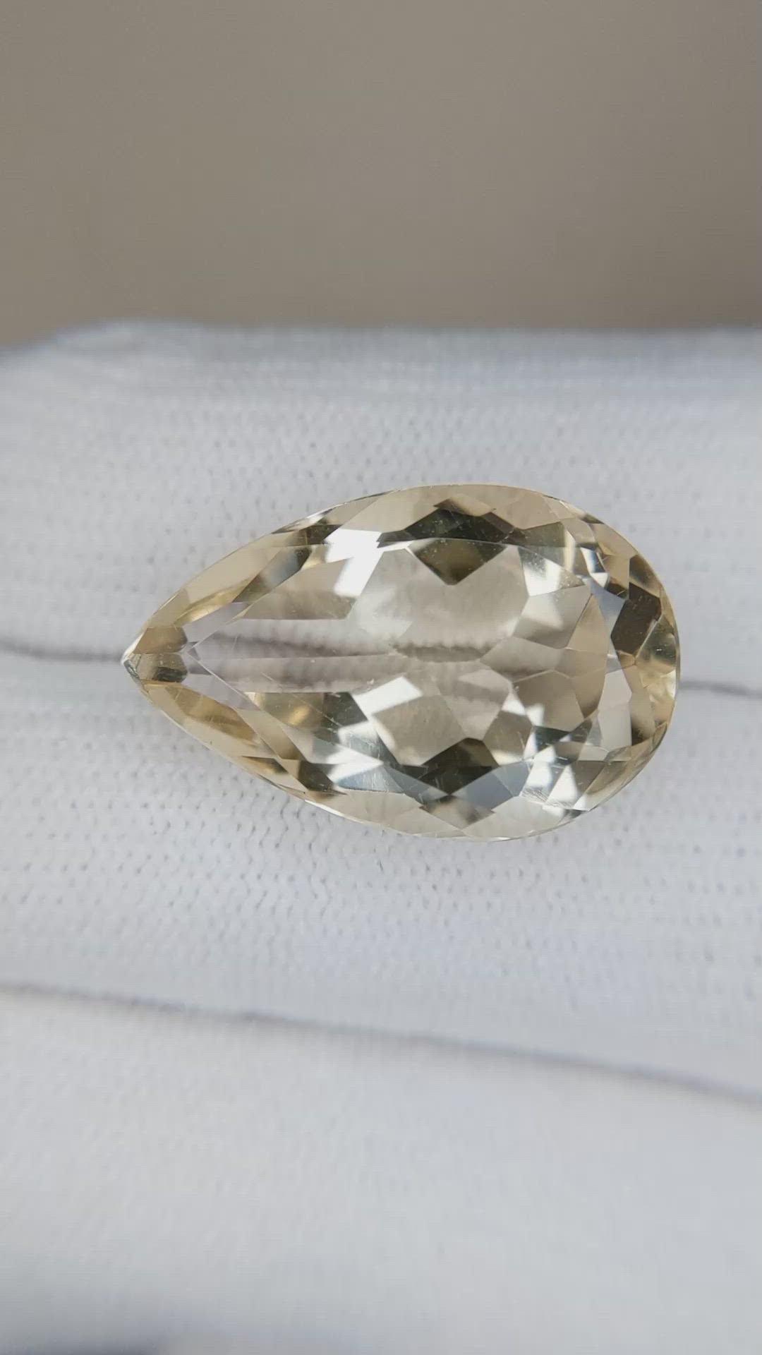 12.75 Ct. Citrine from Brazil Size Video