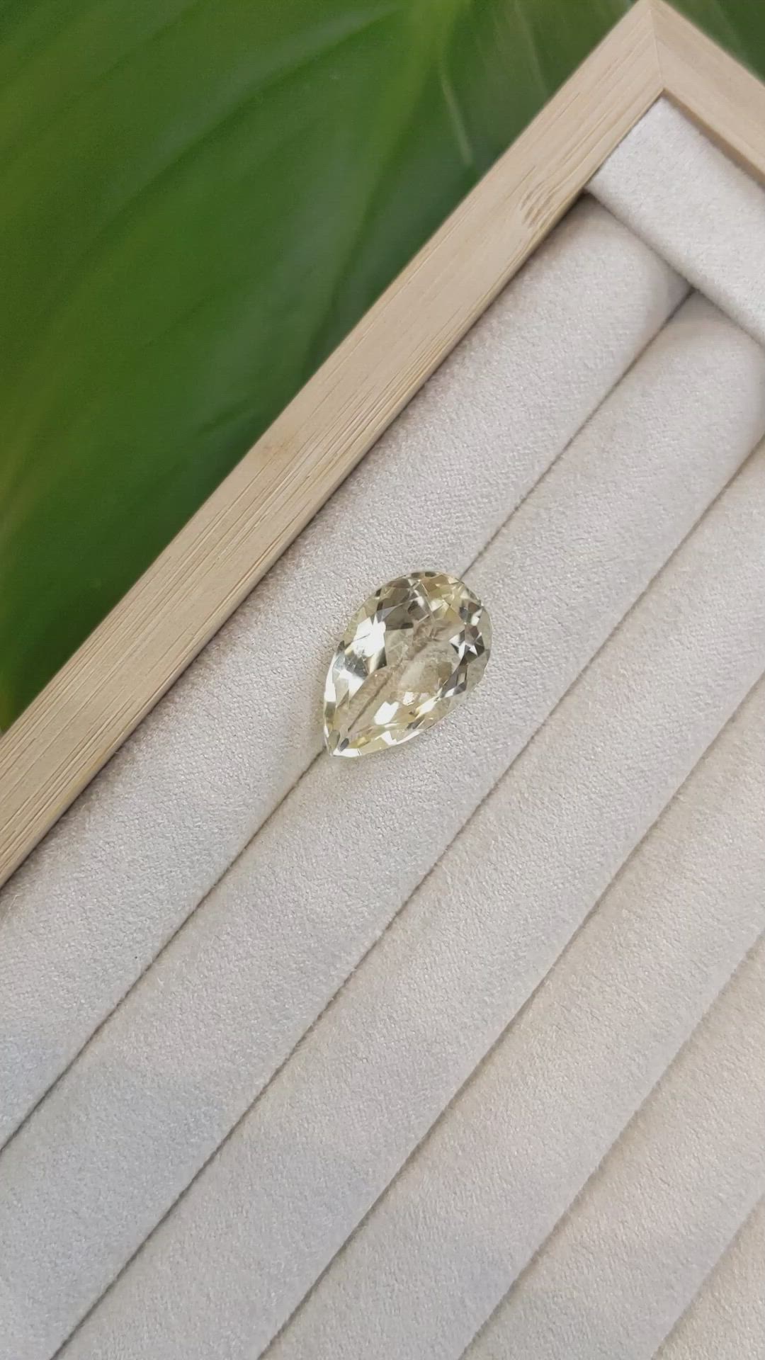 12.75 Ct. Citrine from Brazil Size Video