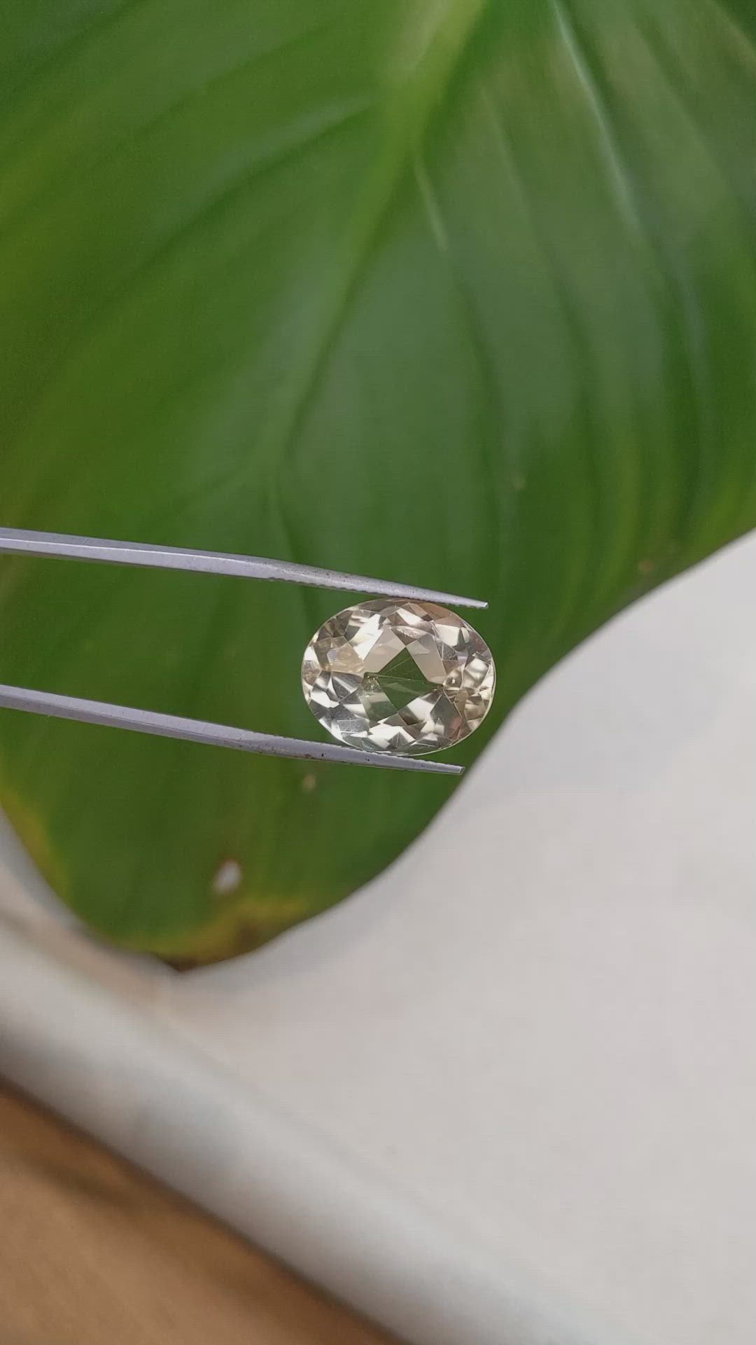 10.02 Ct. Citrine from Brazil Size Video