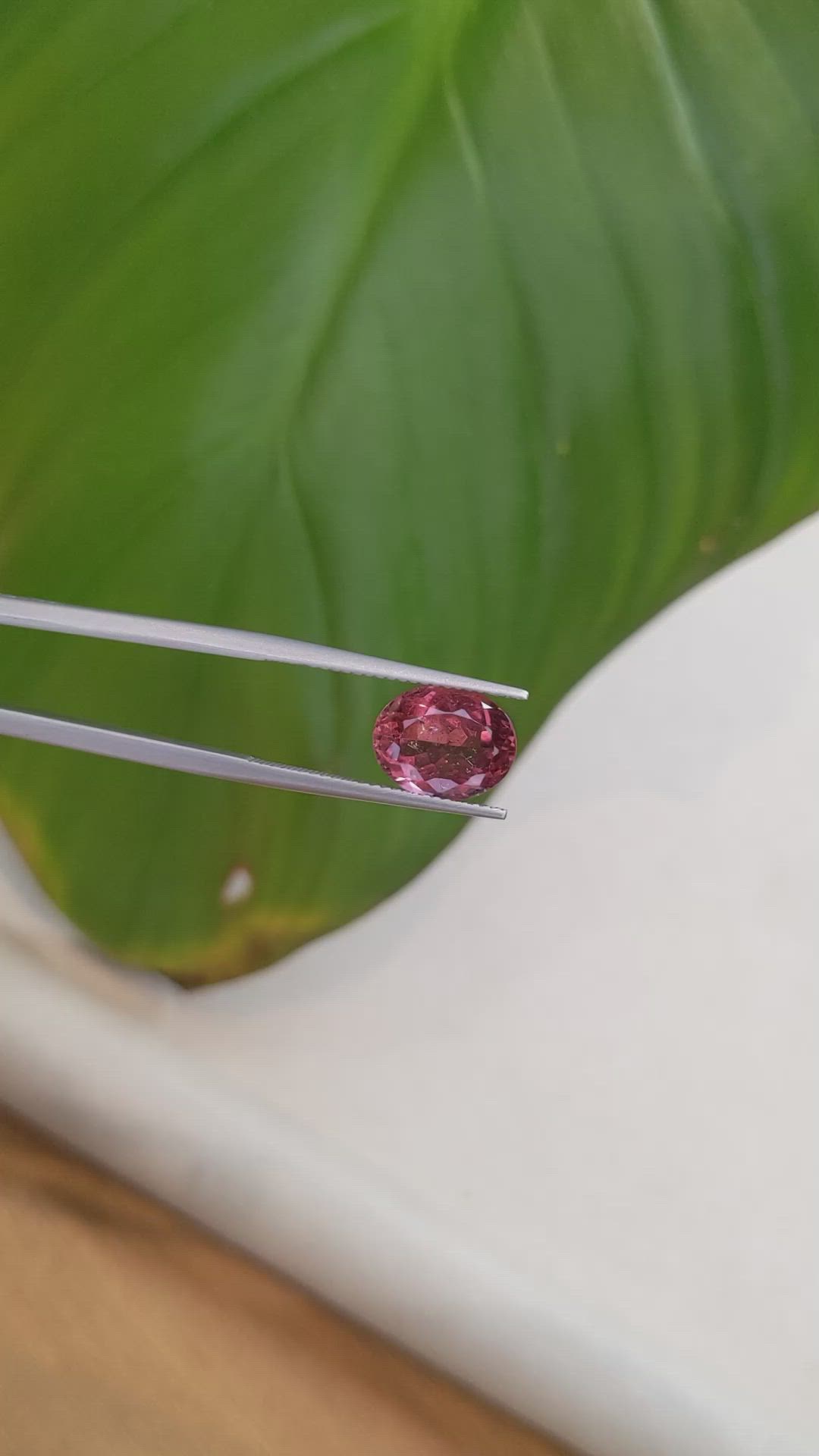 3.66 Ct. Tourmaline from Mozambique Size Video
