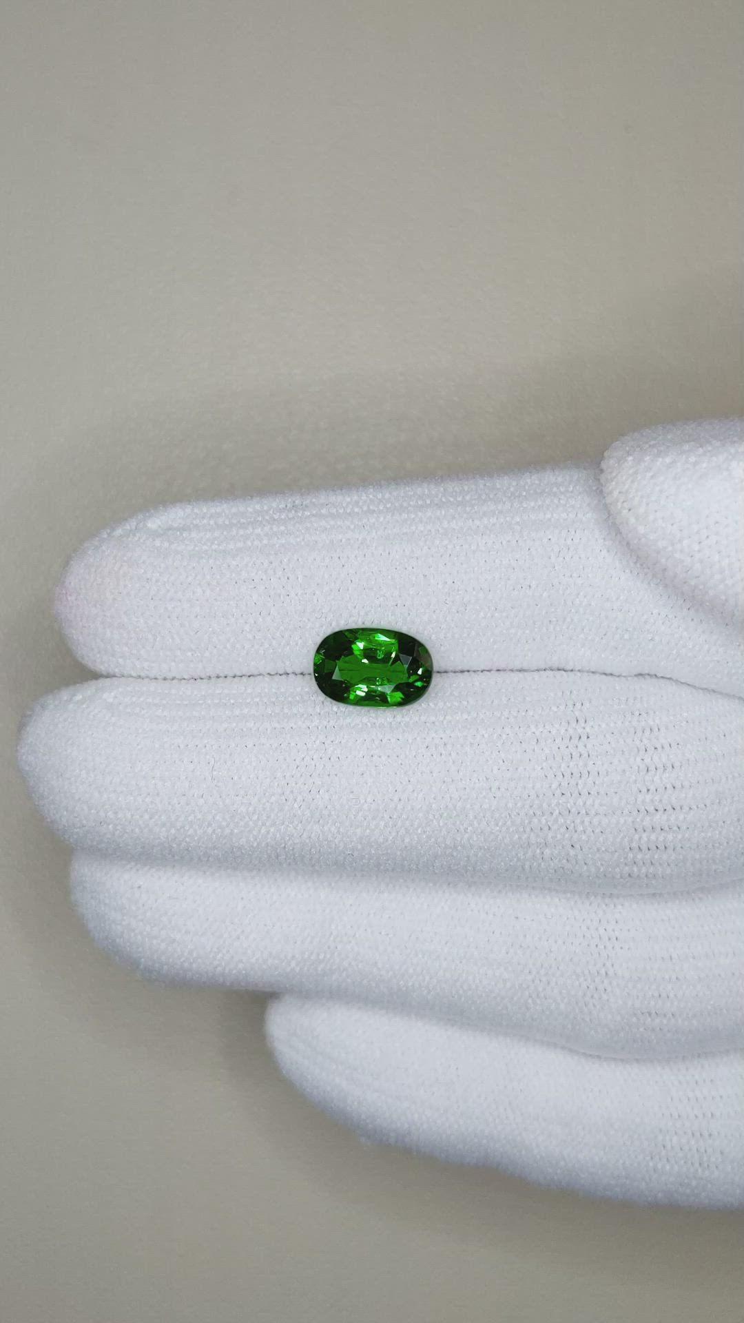 1.50 Ct. Tsavorite Garnet from East Africa Size Video