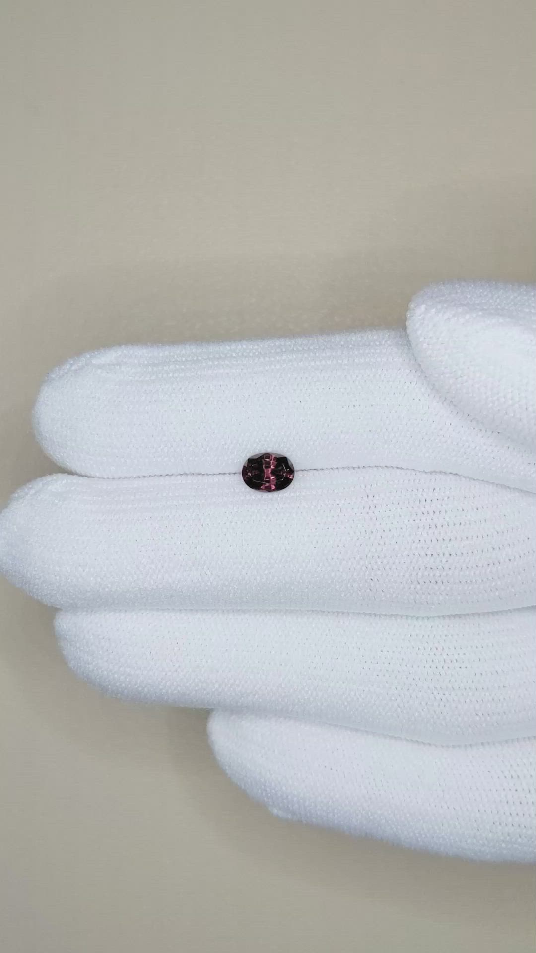 0.75 Ct. Zircon from Ceylon (Sri Lanka) Size Video