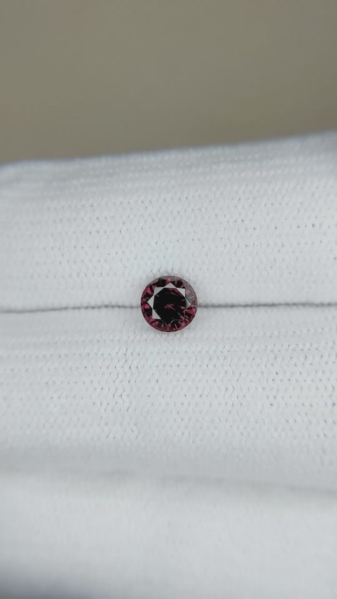 0.77 Ct. Zircon from Ceylon (Sri Lanka) Size Video